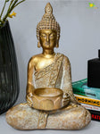 Golden Alms Buddha Statue