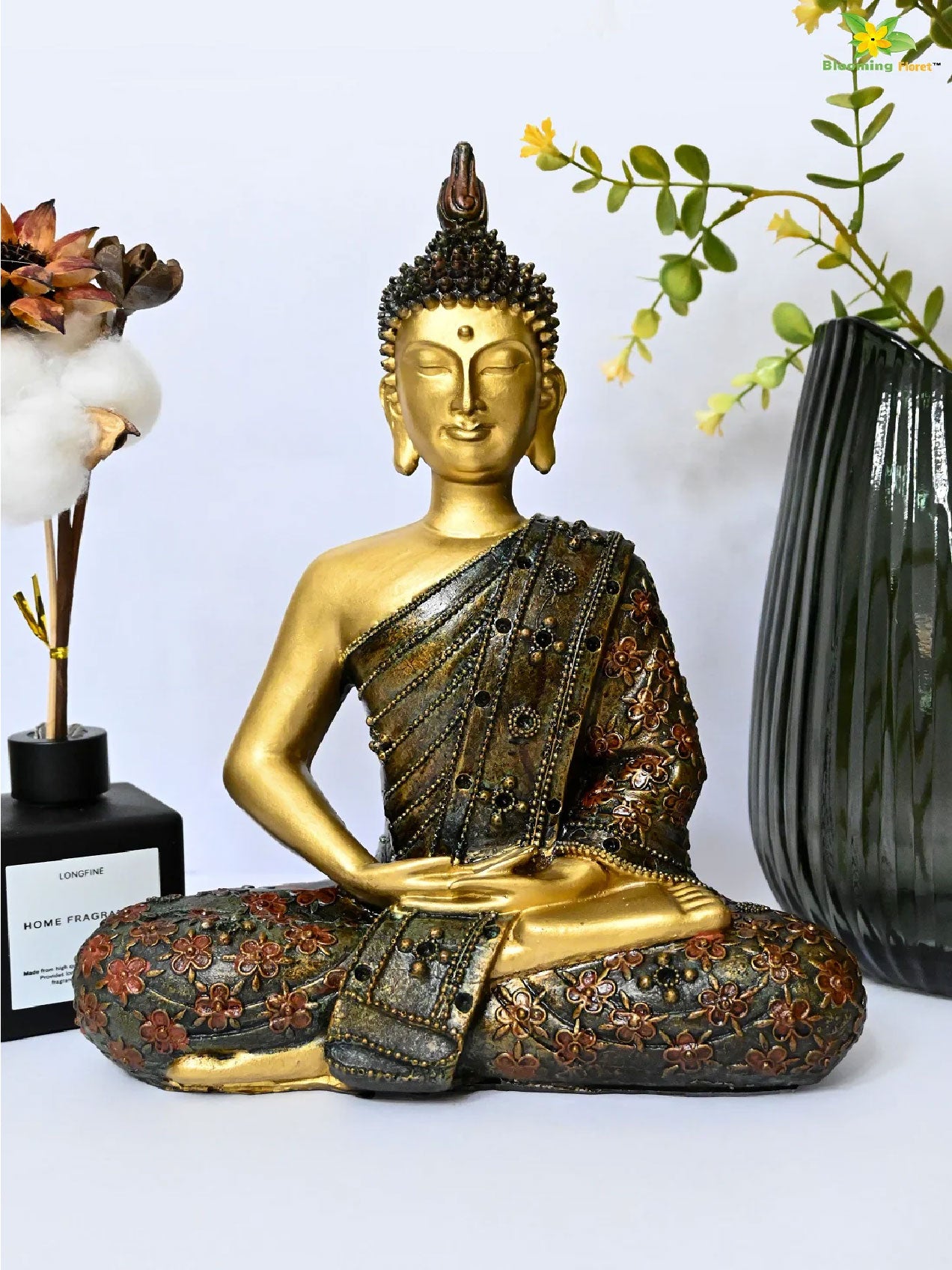 Meditating Buddha Statue