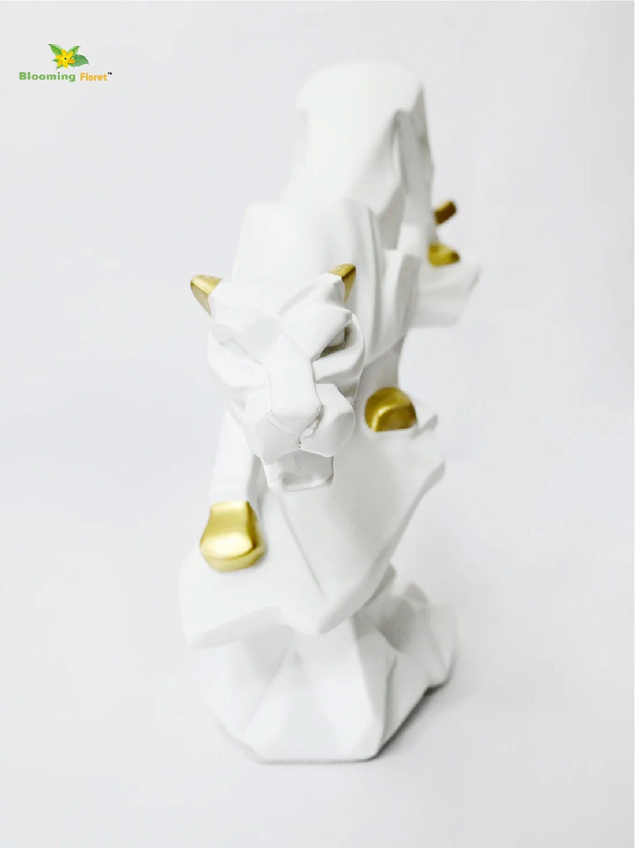 Modern Geometric 'Black & White Panther'