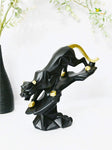 Modern Geometric 'Black & White Panther'