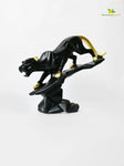 Modern Geometric 'Black & White Panther'