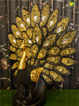 Luxurious Peacock Sculpture