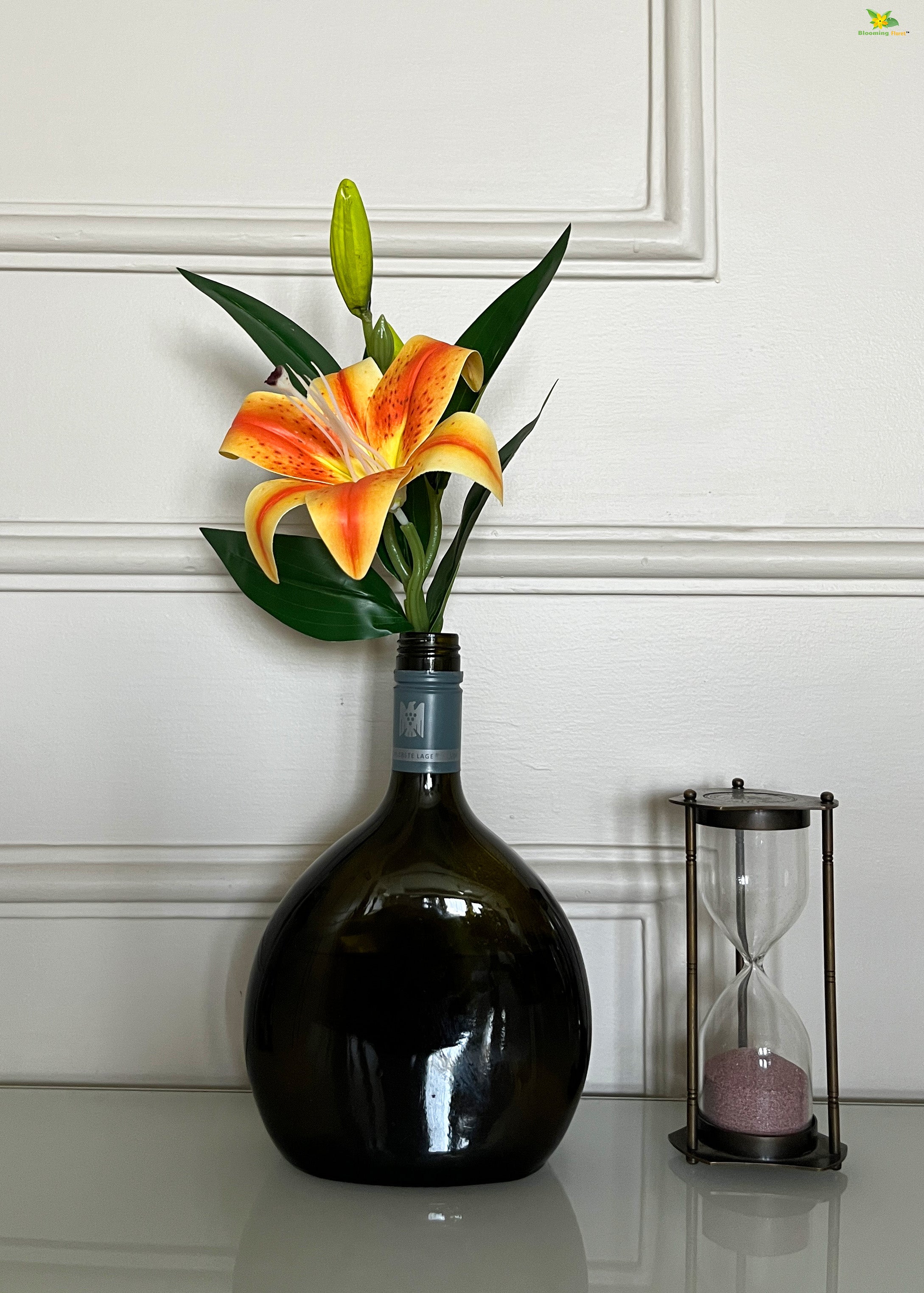 Artificial Lily Flower Stick for Decor