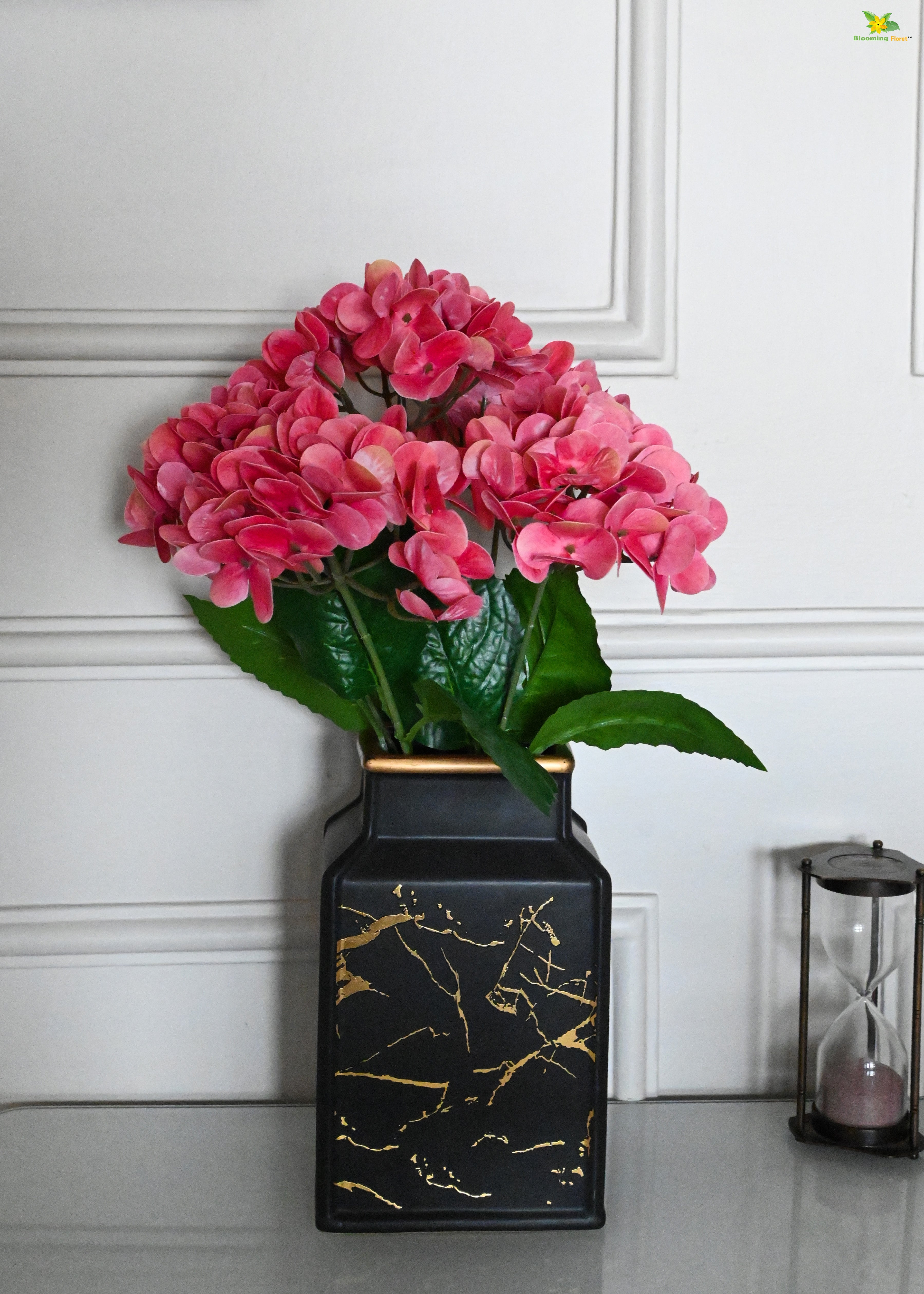 Artificial Hydrangea Flower Bunch for Decor