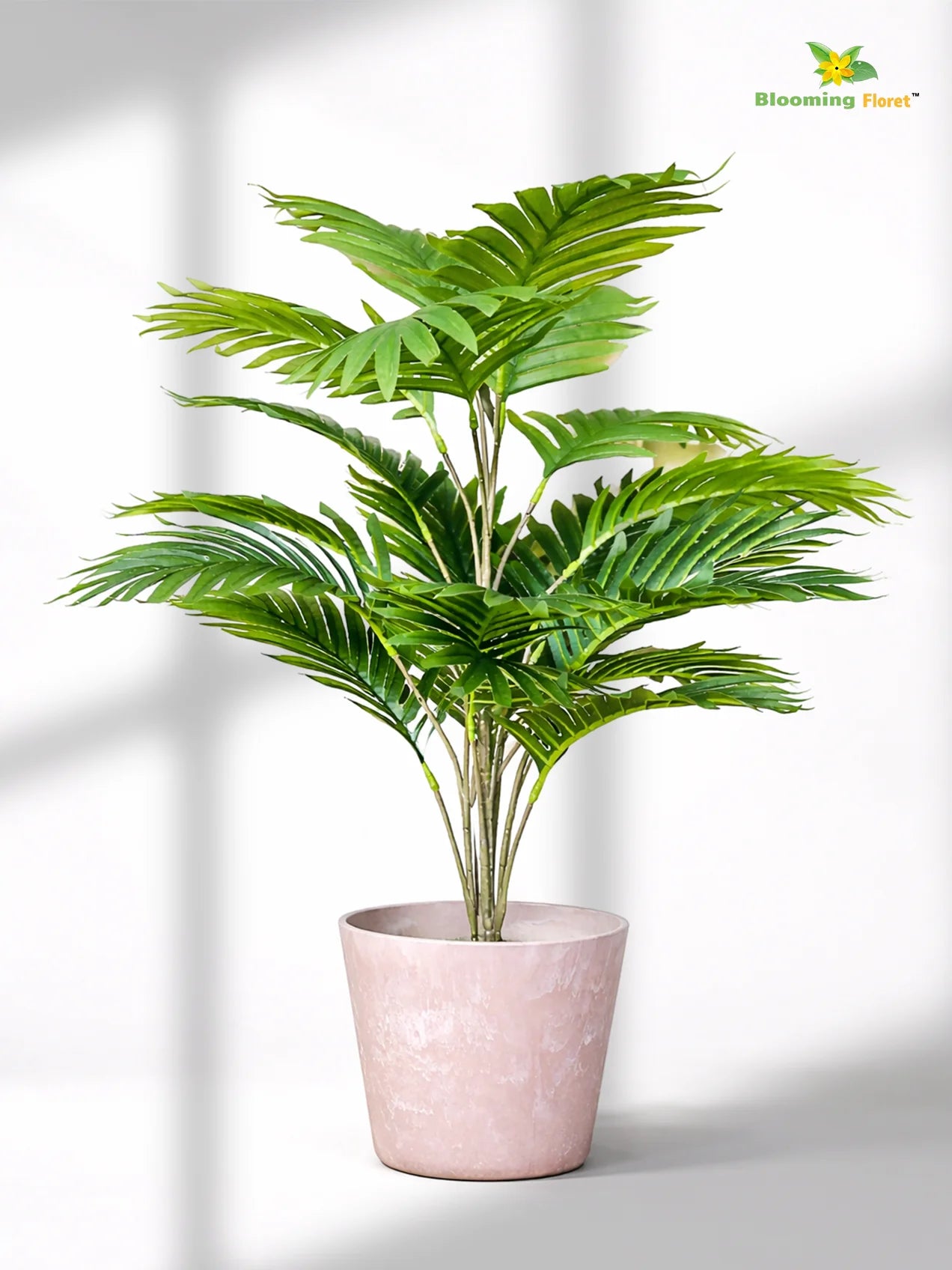 Modern Grace Poly Planter | Brown |15 cm