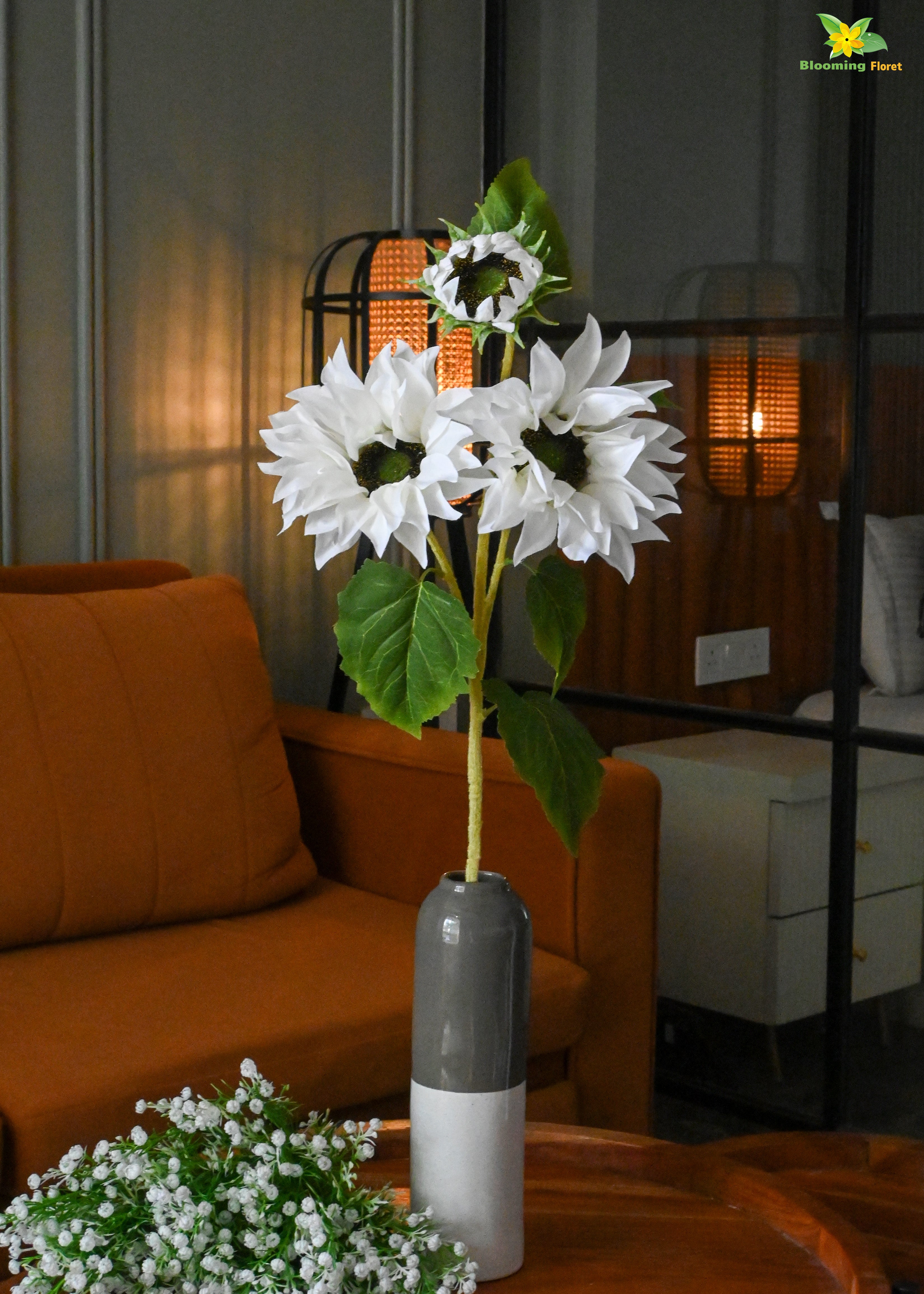 Artificial Sun Flower Stick for Decor