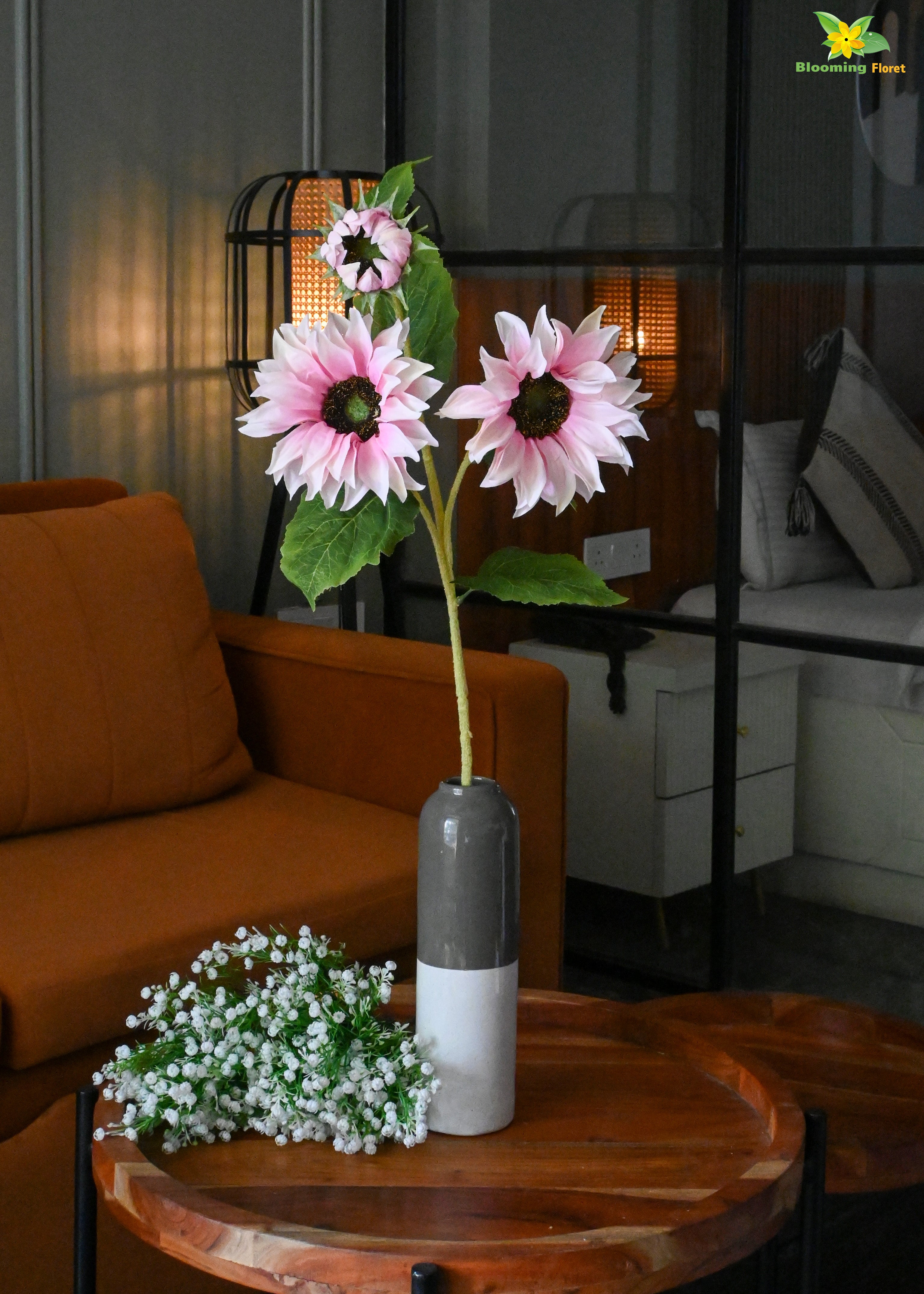 Artificial Sun Flower Stick for Decor