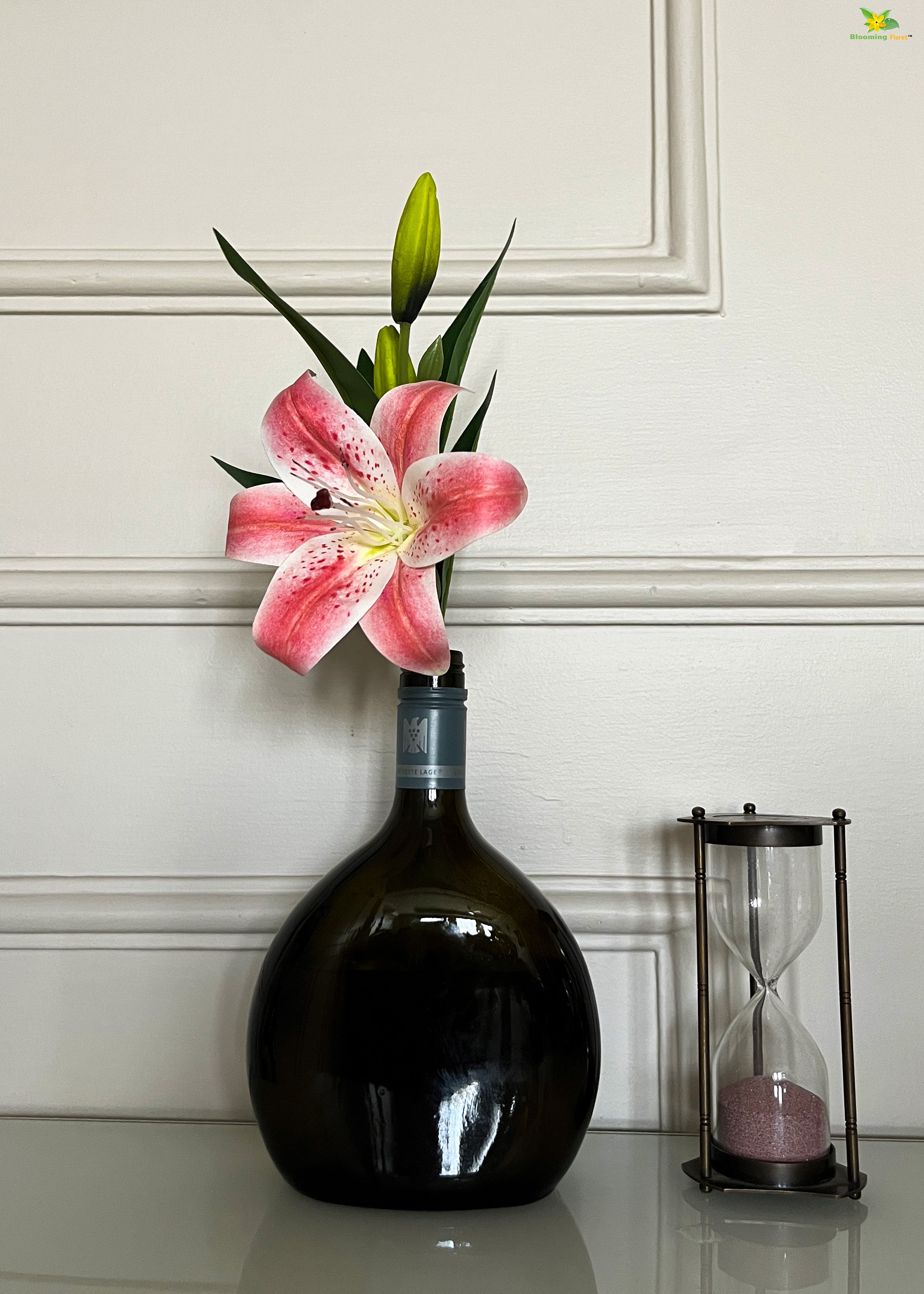 Artificial Lily Flower Stick for Decor