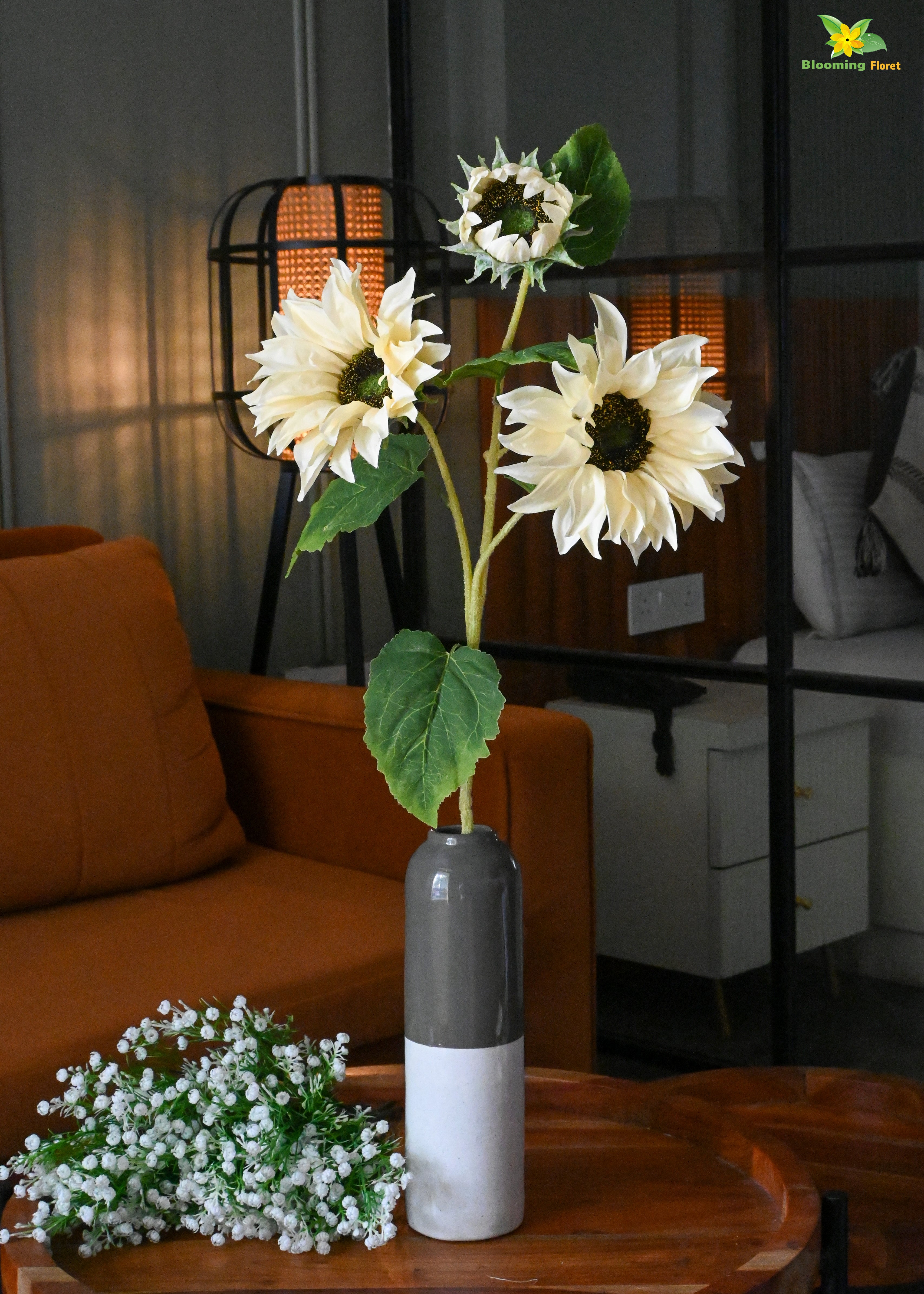 Artificial Sun Flower Stick for Decor