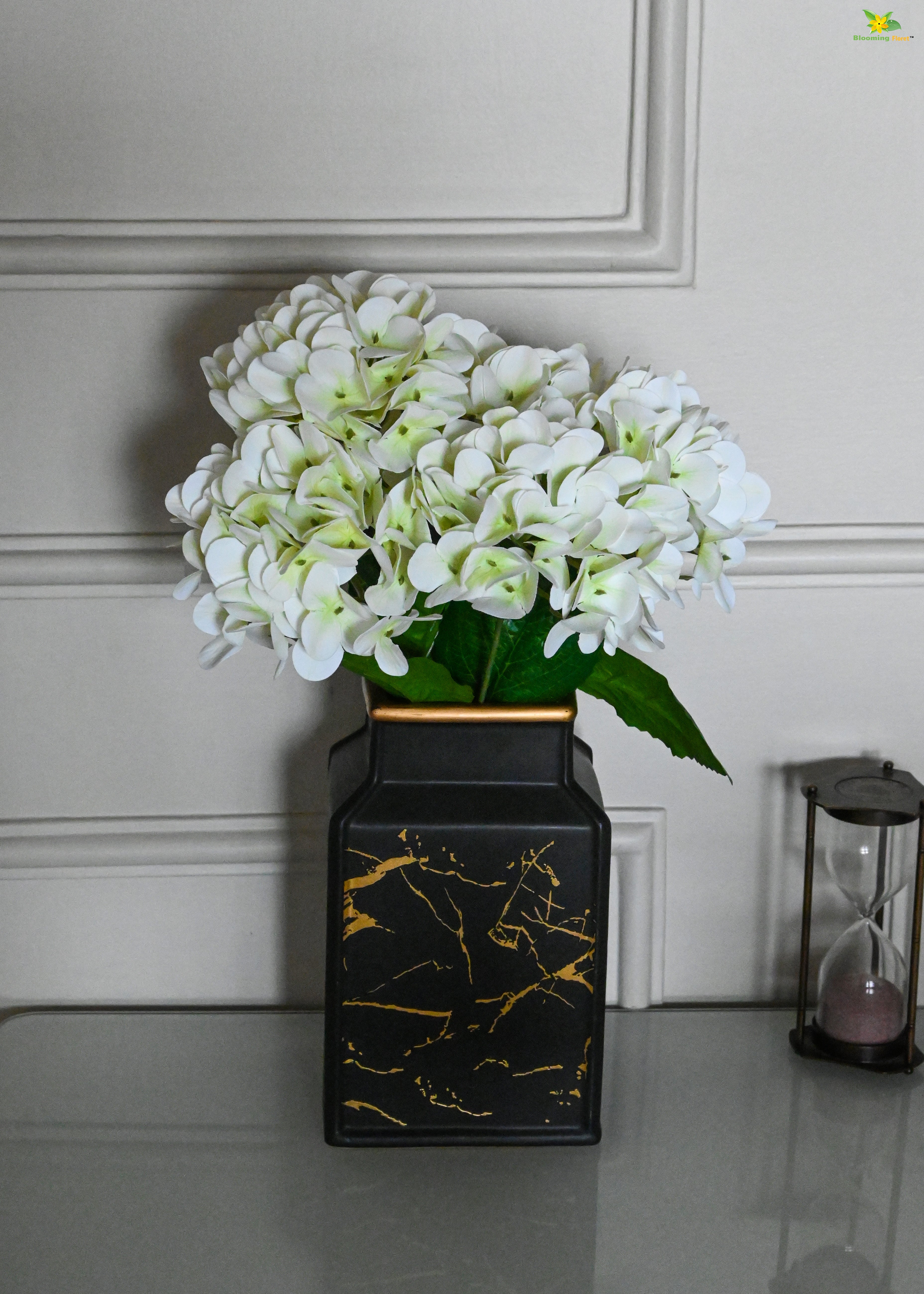 Artificial Hydrangea Flower Bunch for Decor