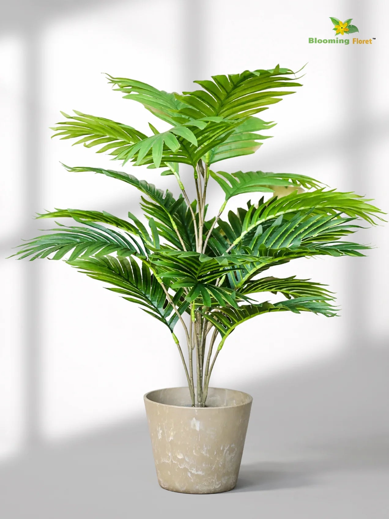Modern Grace Poly Planter | Mustard Yellow | 15 cm