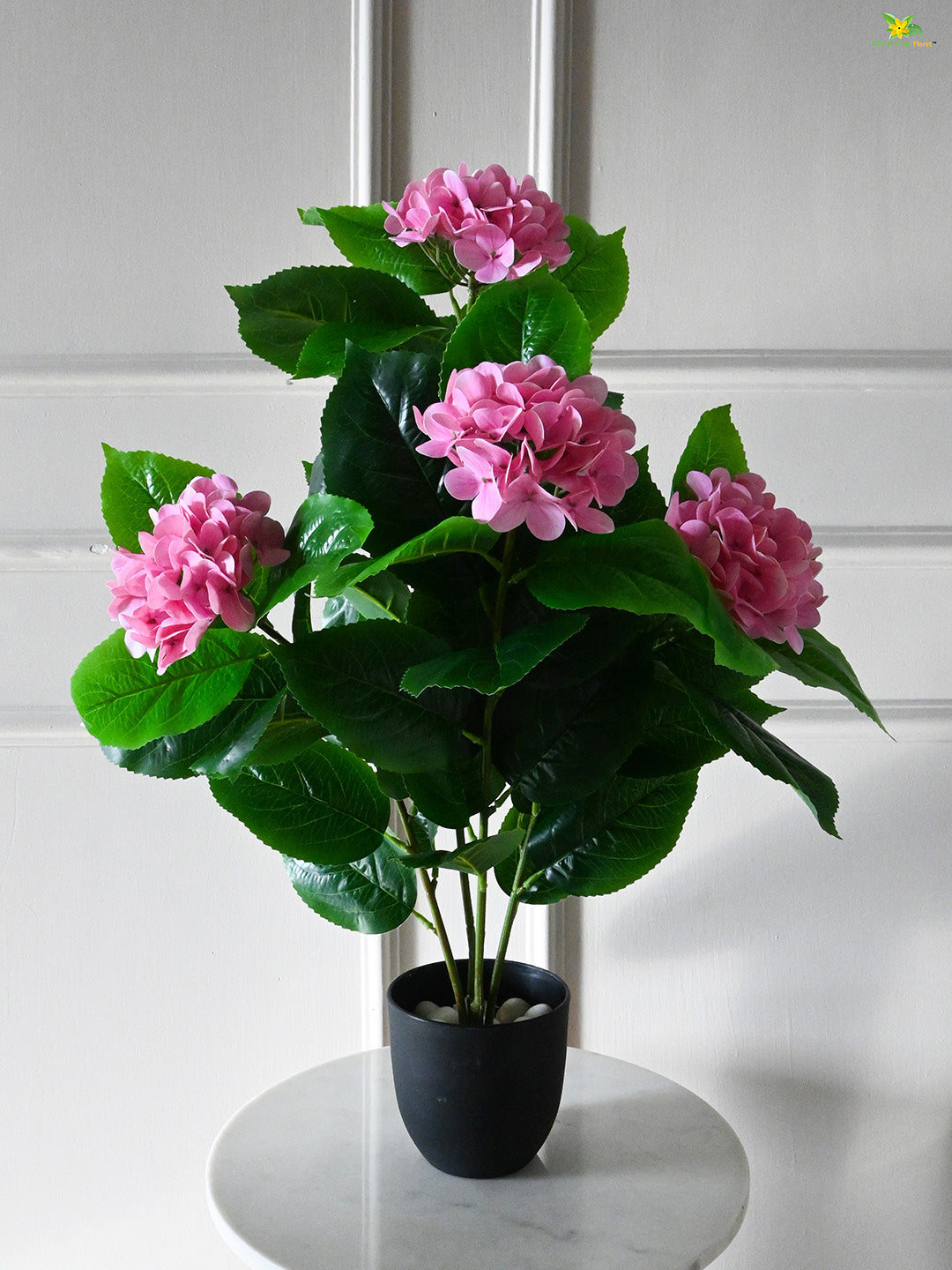 Artificial Hydrangea Flower Bunch - Light Pink