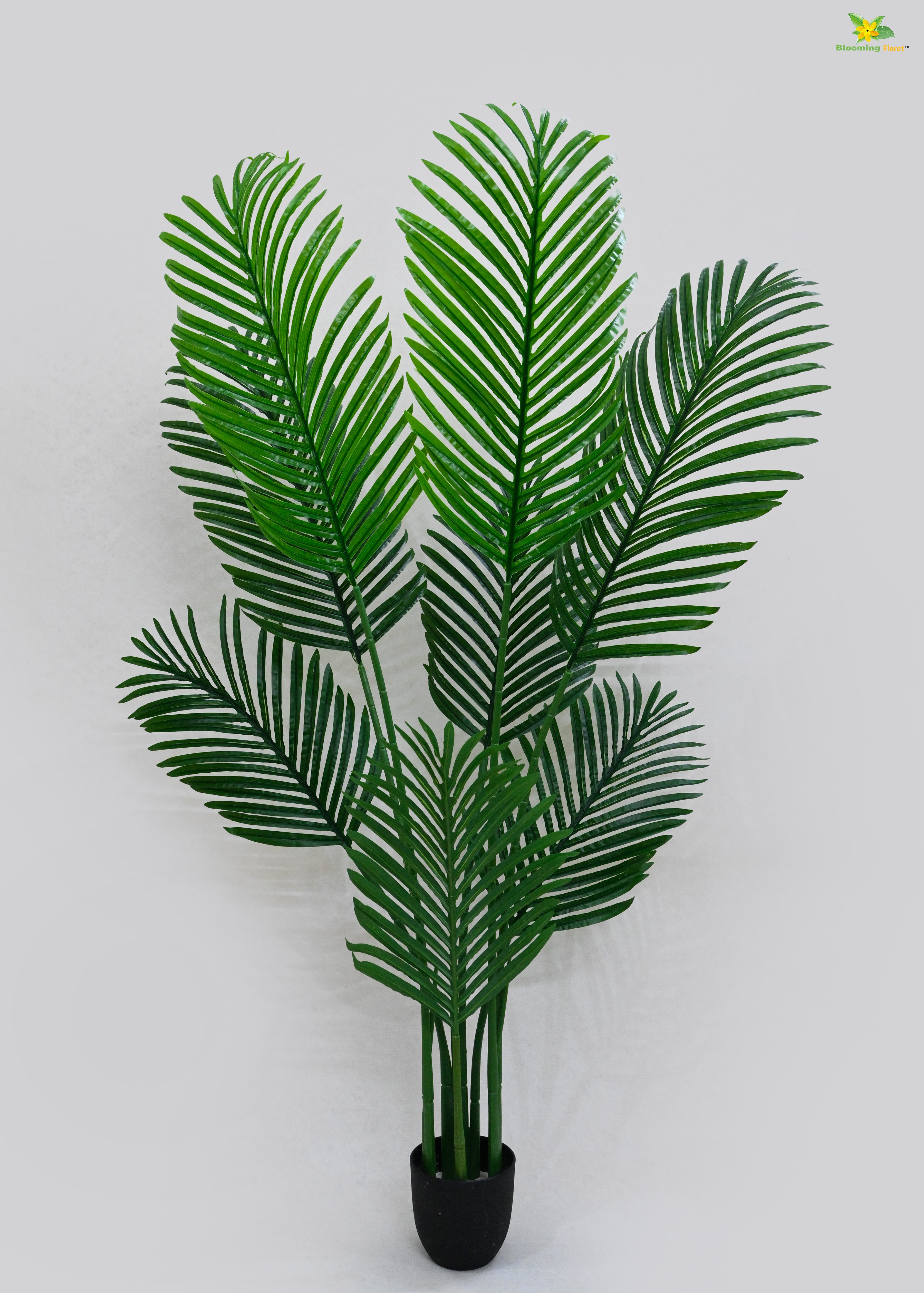 Artificial Areca Palm Plant for Decor | 8 Big Leaves | 140 cm