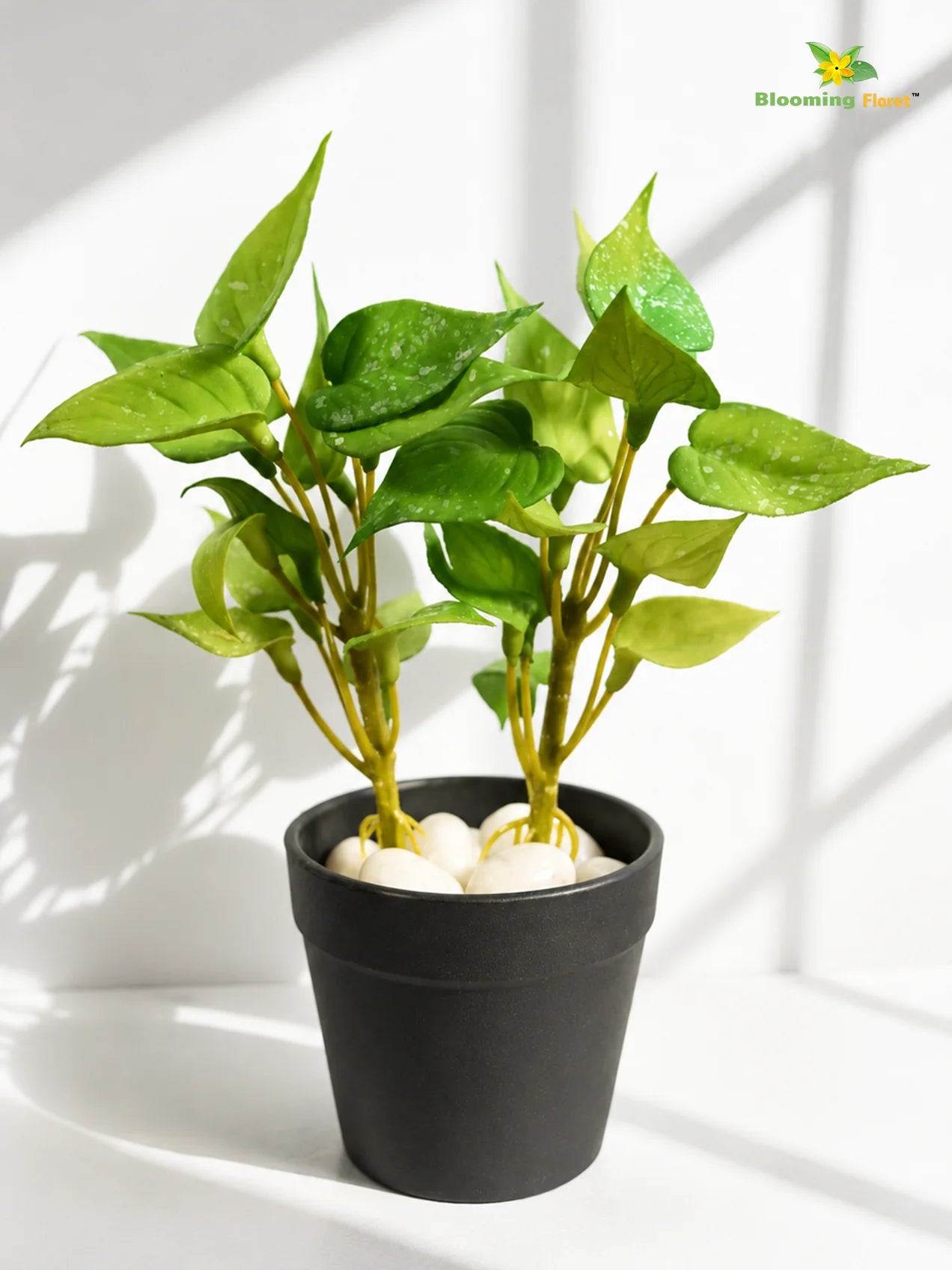 Artificial Money Plant Succulent | Light Green | 15 cm