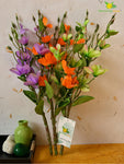 Artificial Radiant Moth Orchid Flower Bunch for Decor