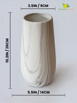 Marble Design Ceramic Vase