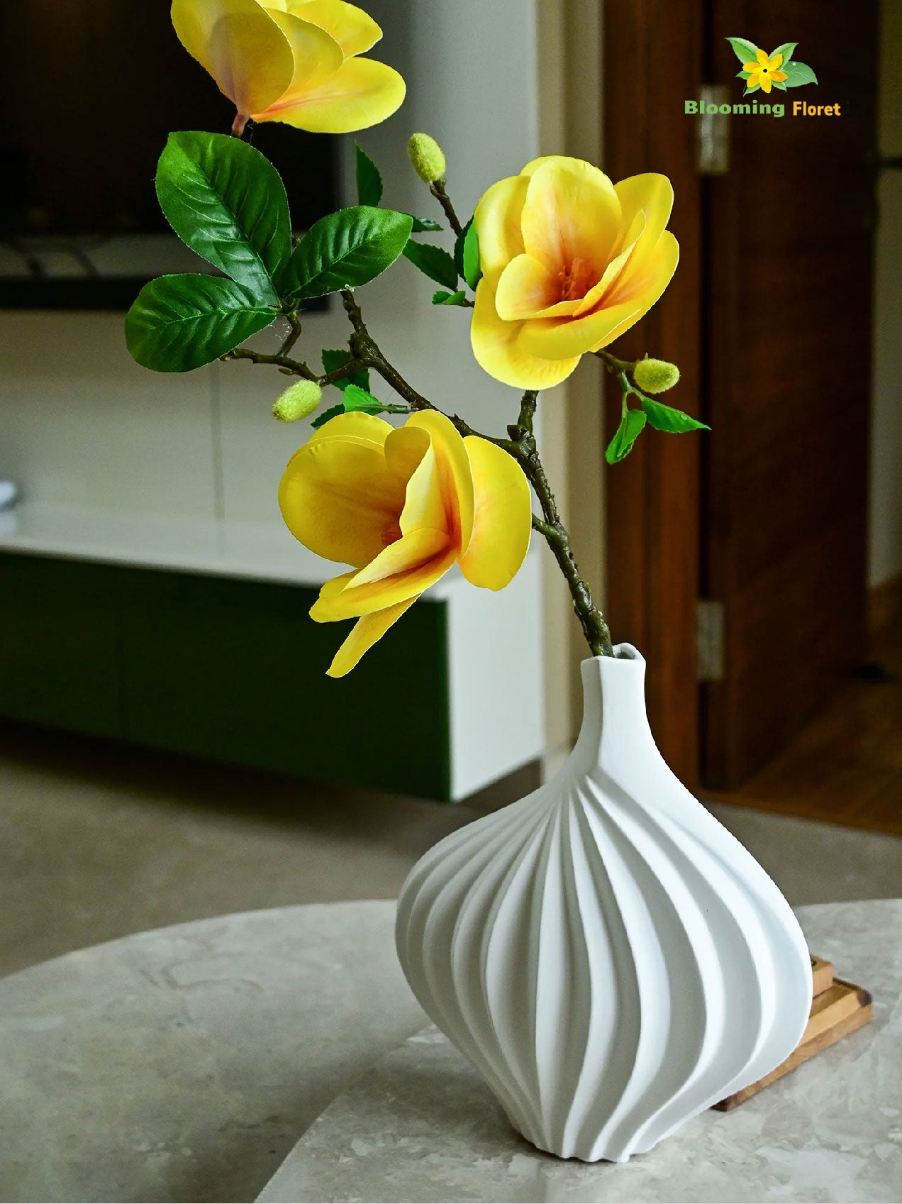 White Ceramic Vase