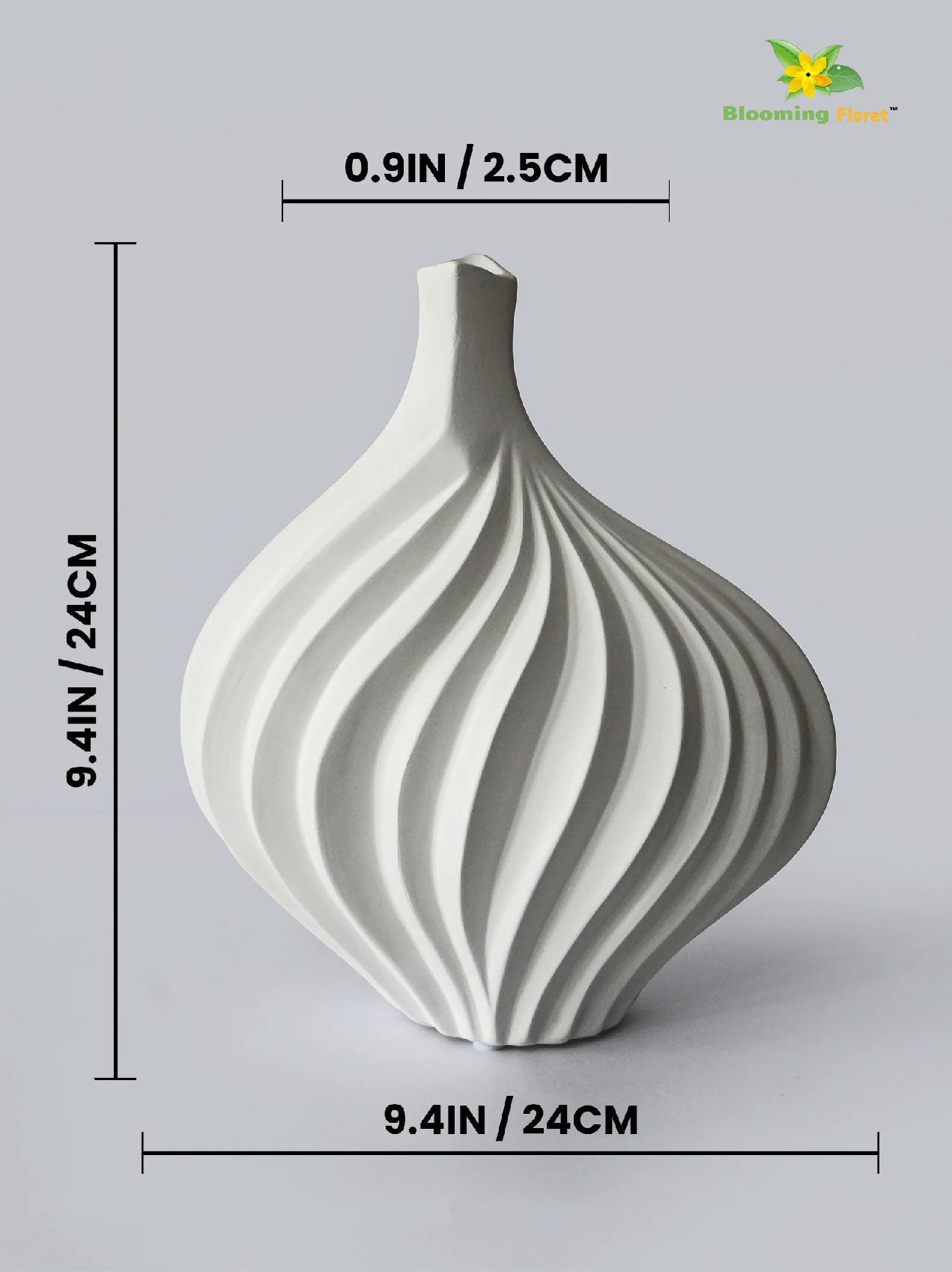 White Ceramic Vase