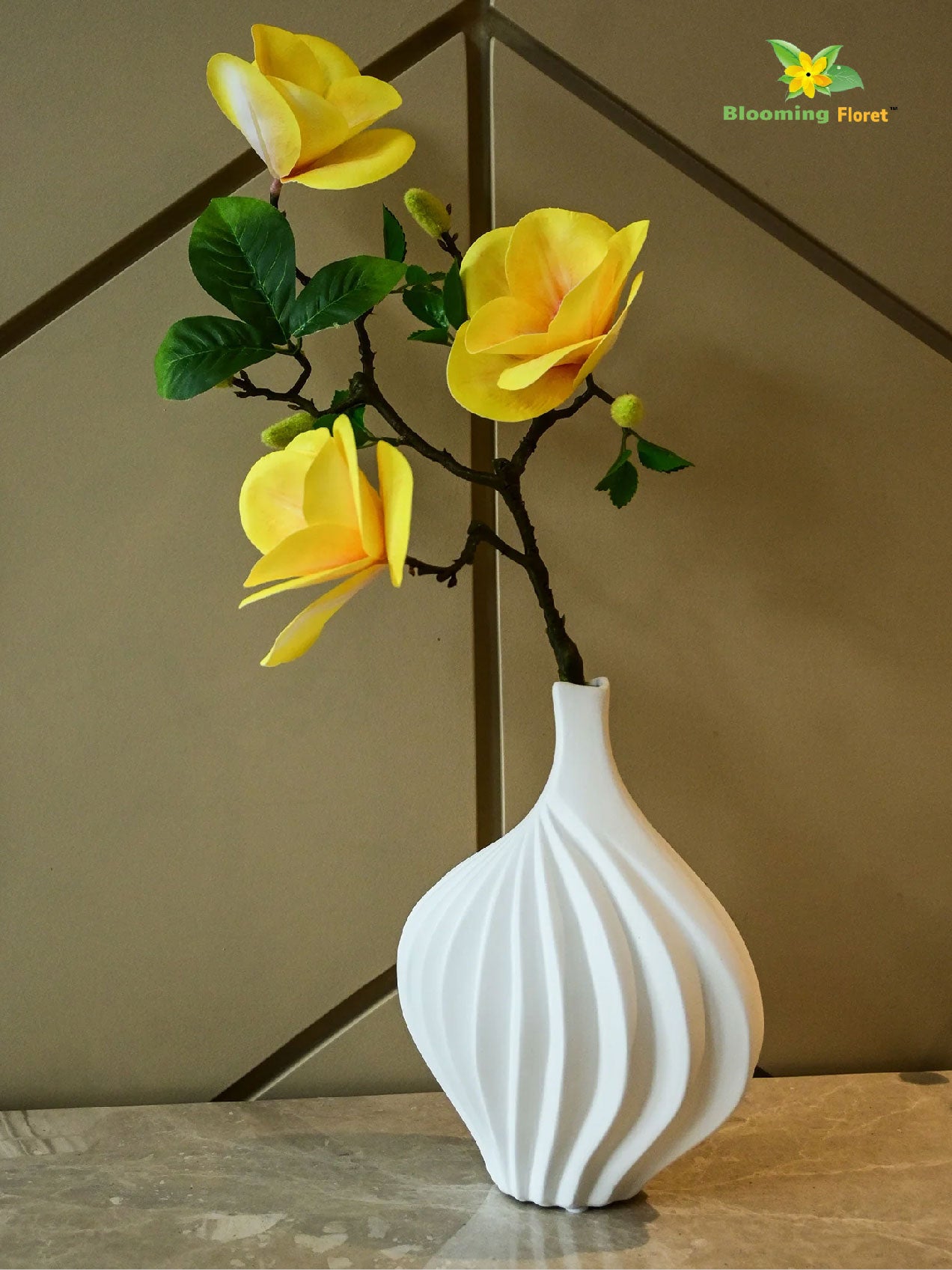 White Ceramic Vase