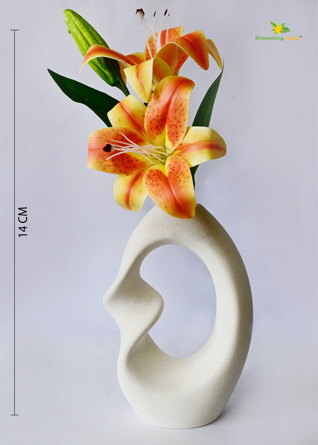 Twist Craft Ceramic Vase - Medium