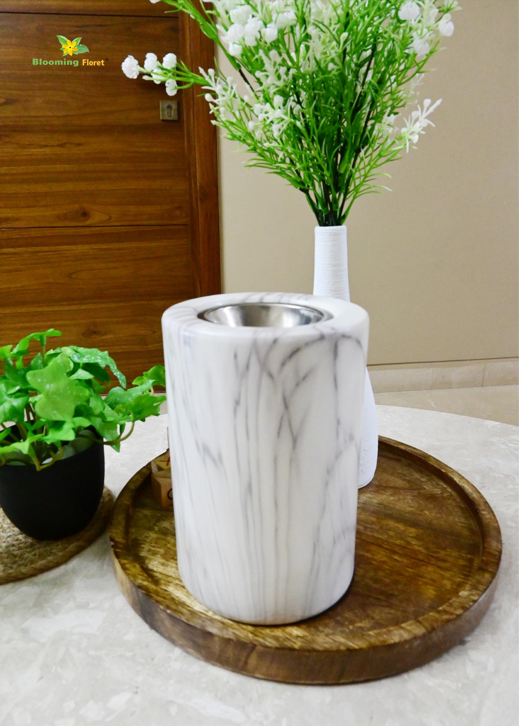 Marble Candle Holder