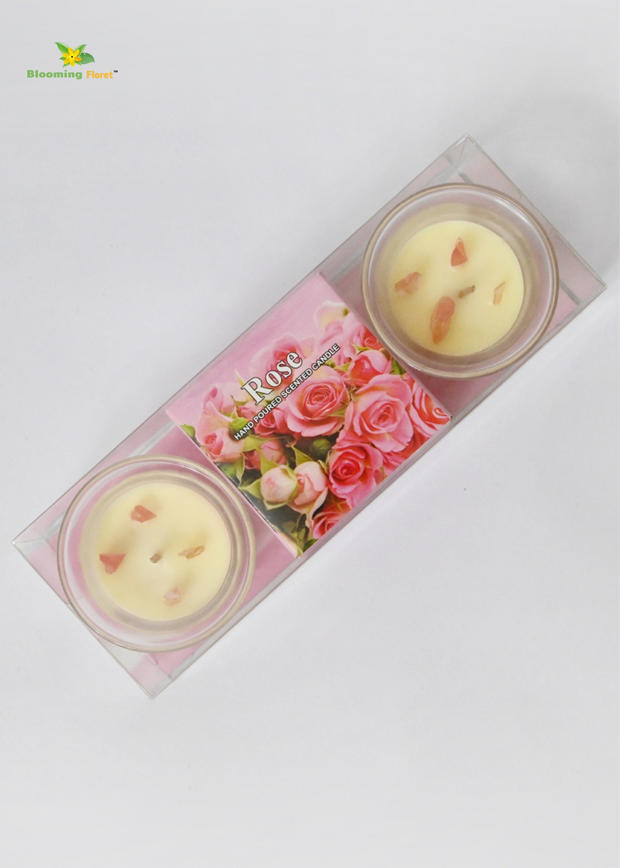 Glass Candle - Set of 2 Pcs