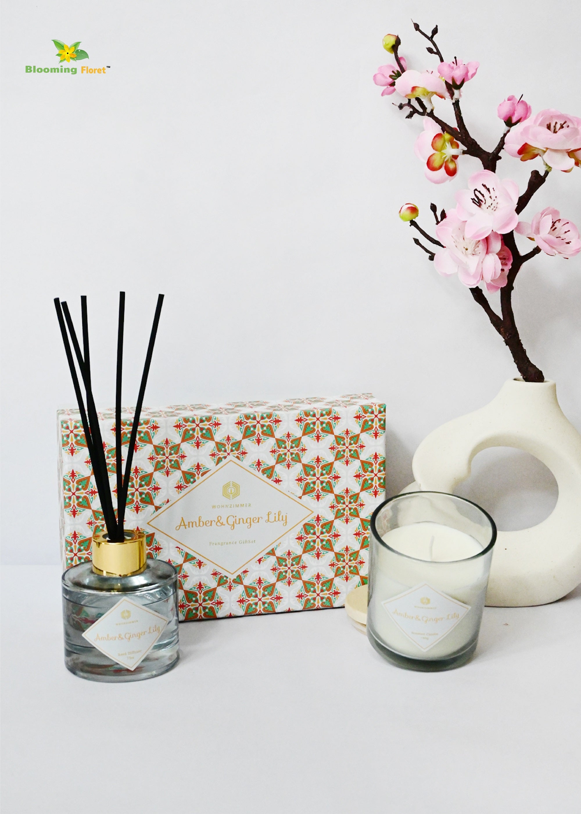 Reed Fragrance Diffuser & Scented Candles