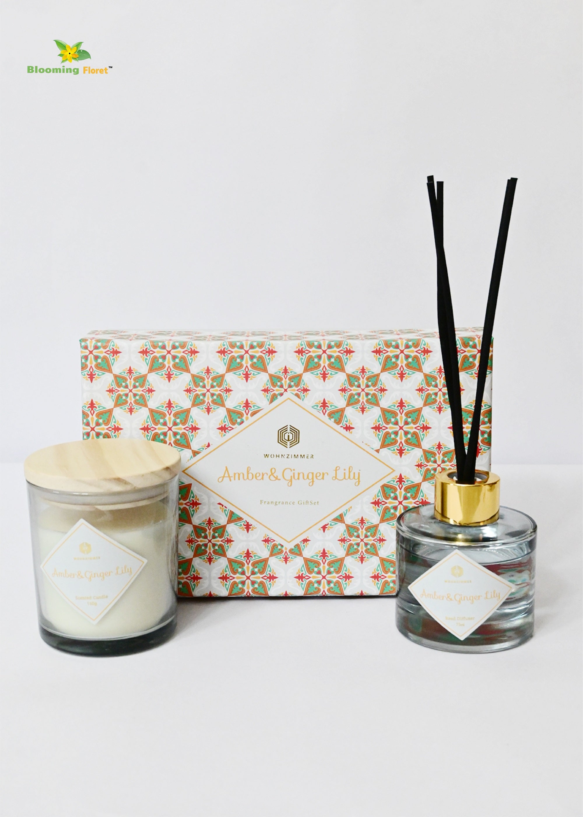 Reed Fragrance Diffuser & Scented Candles