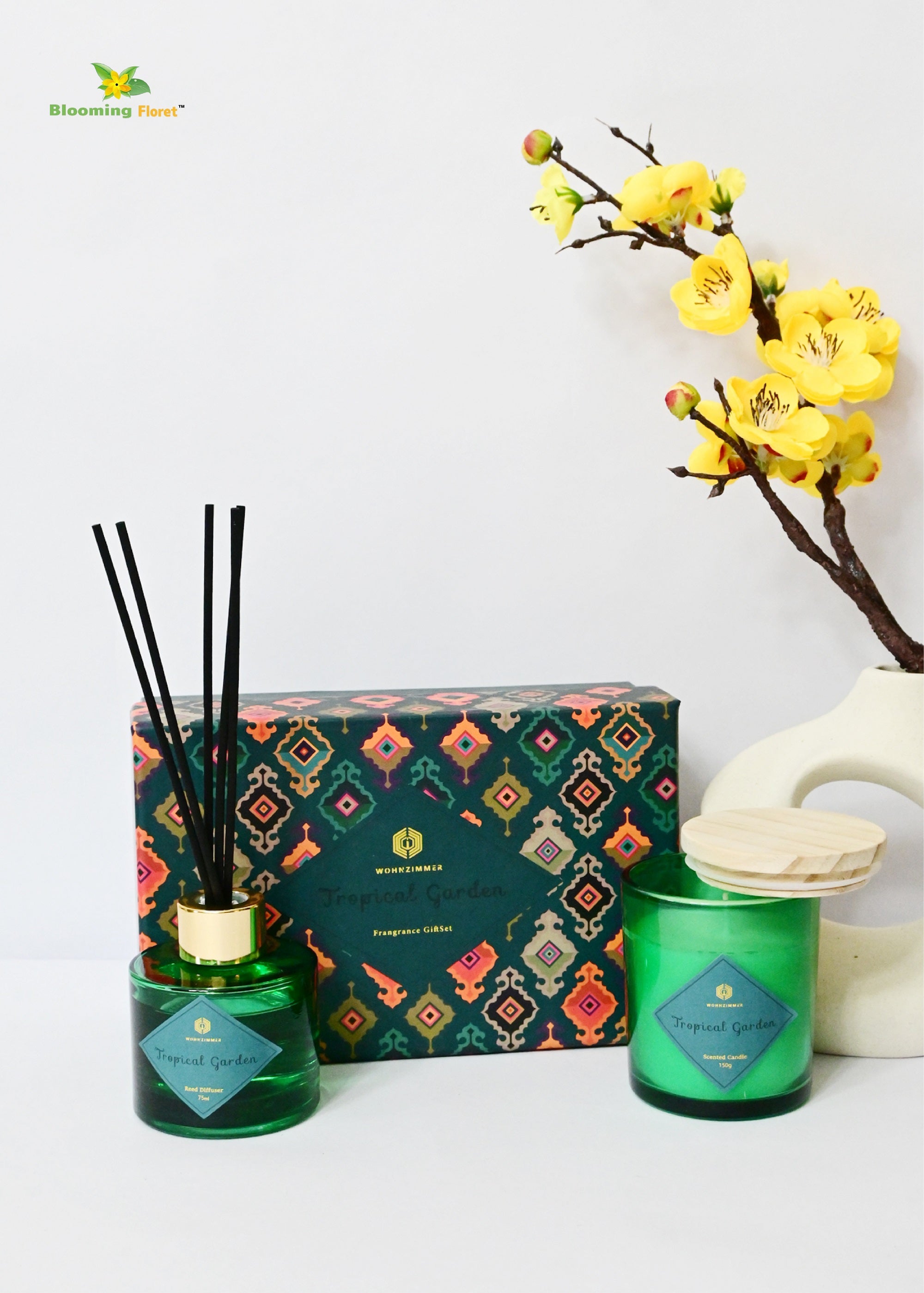 Reed Fragrance Diffuser & Scented Candles