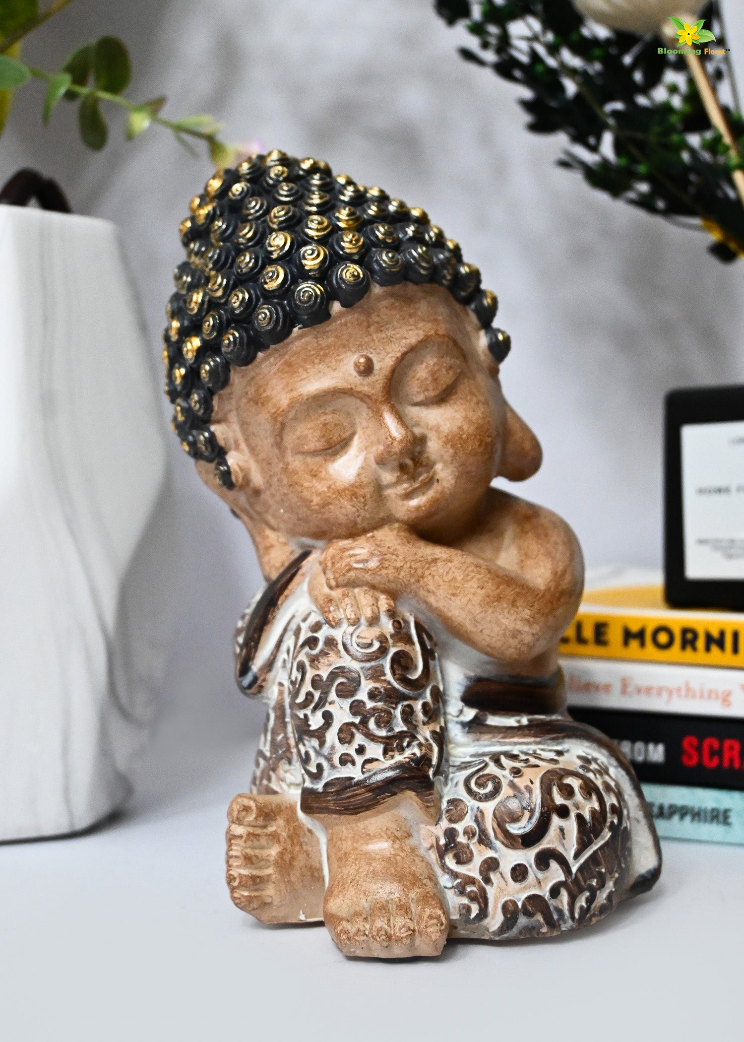 Zen Resting Buddha Idol