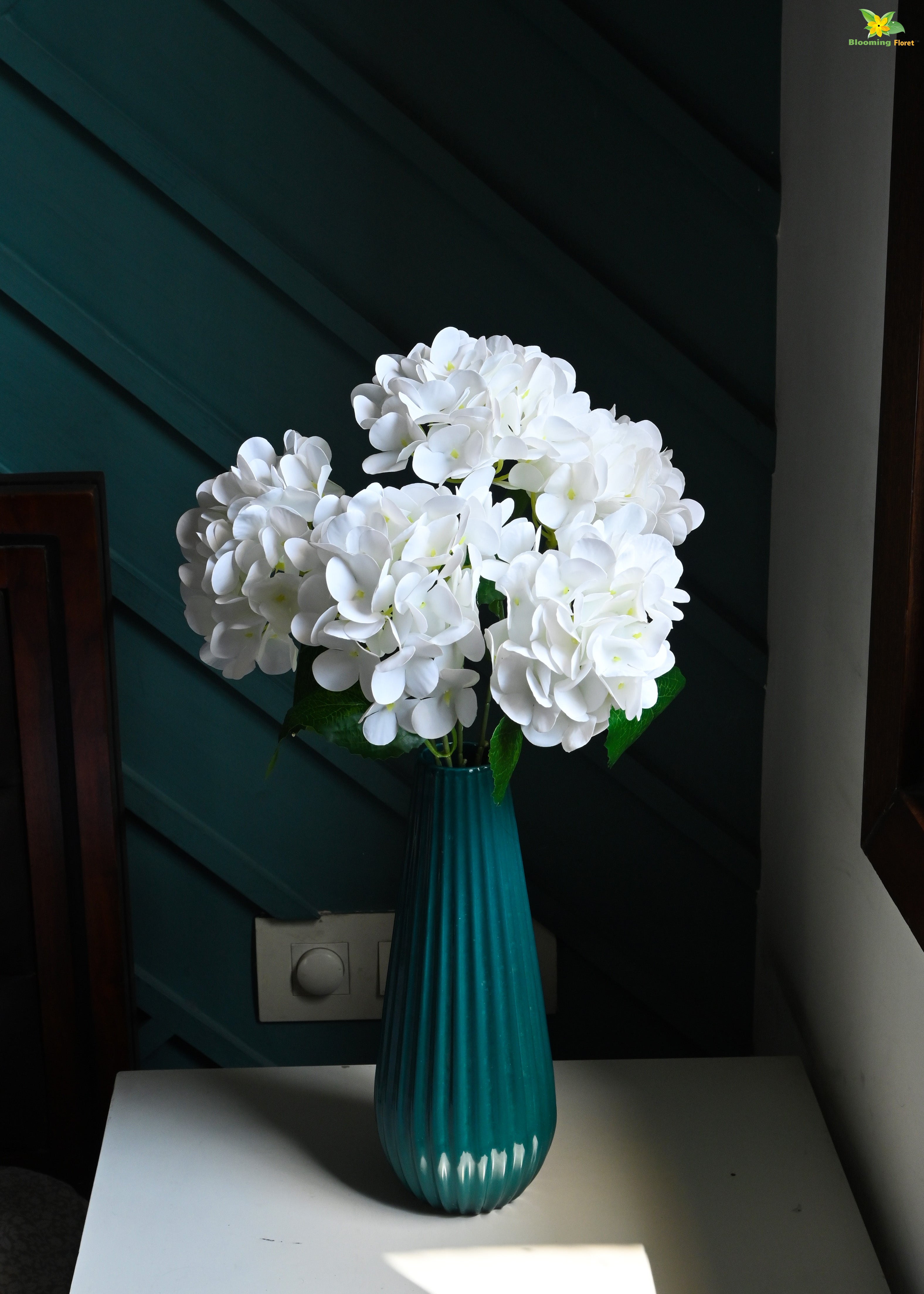 Artificial Hydrangea Flower Bunch for Decor