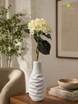 Hydrangea Flower Stick | White | 63 cm