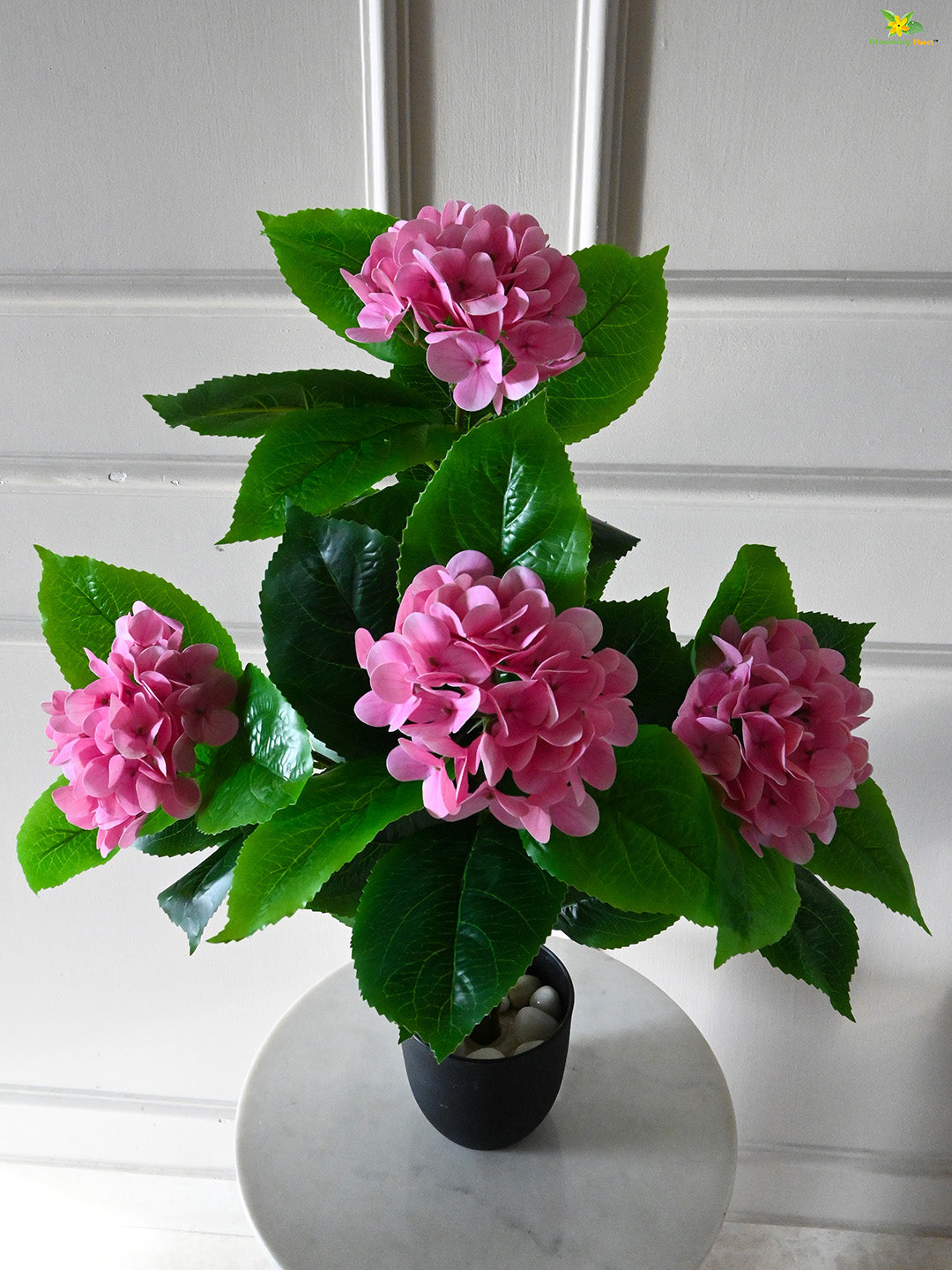 Artificial Hydrangea Flower Bunch - Light Pink