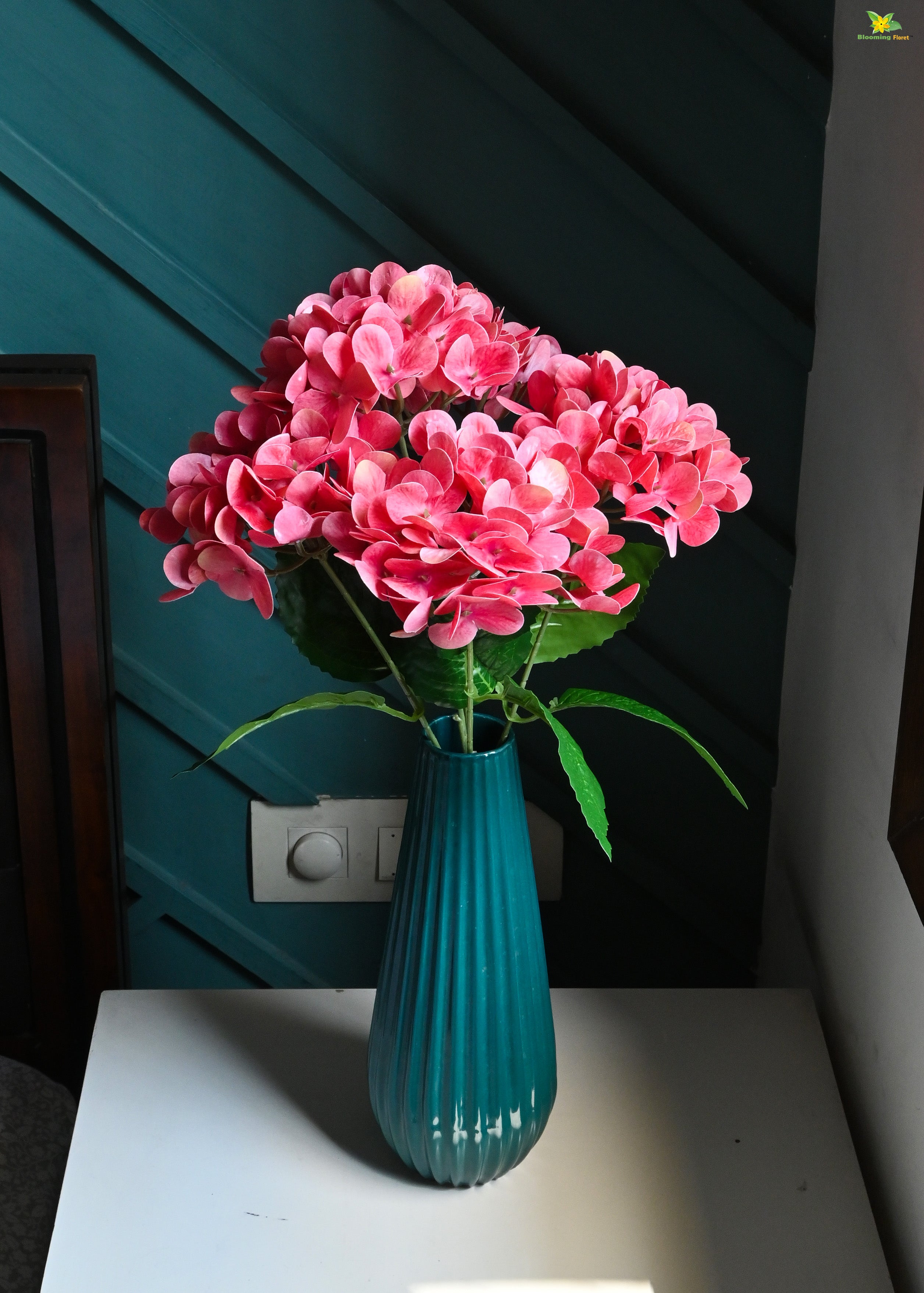 Artificial Hydrangea Flower Bunch for Decor