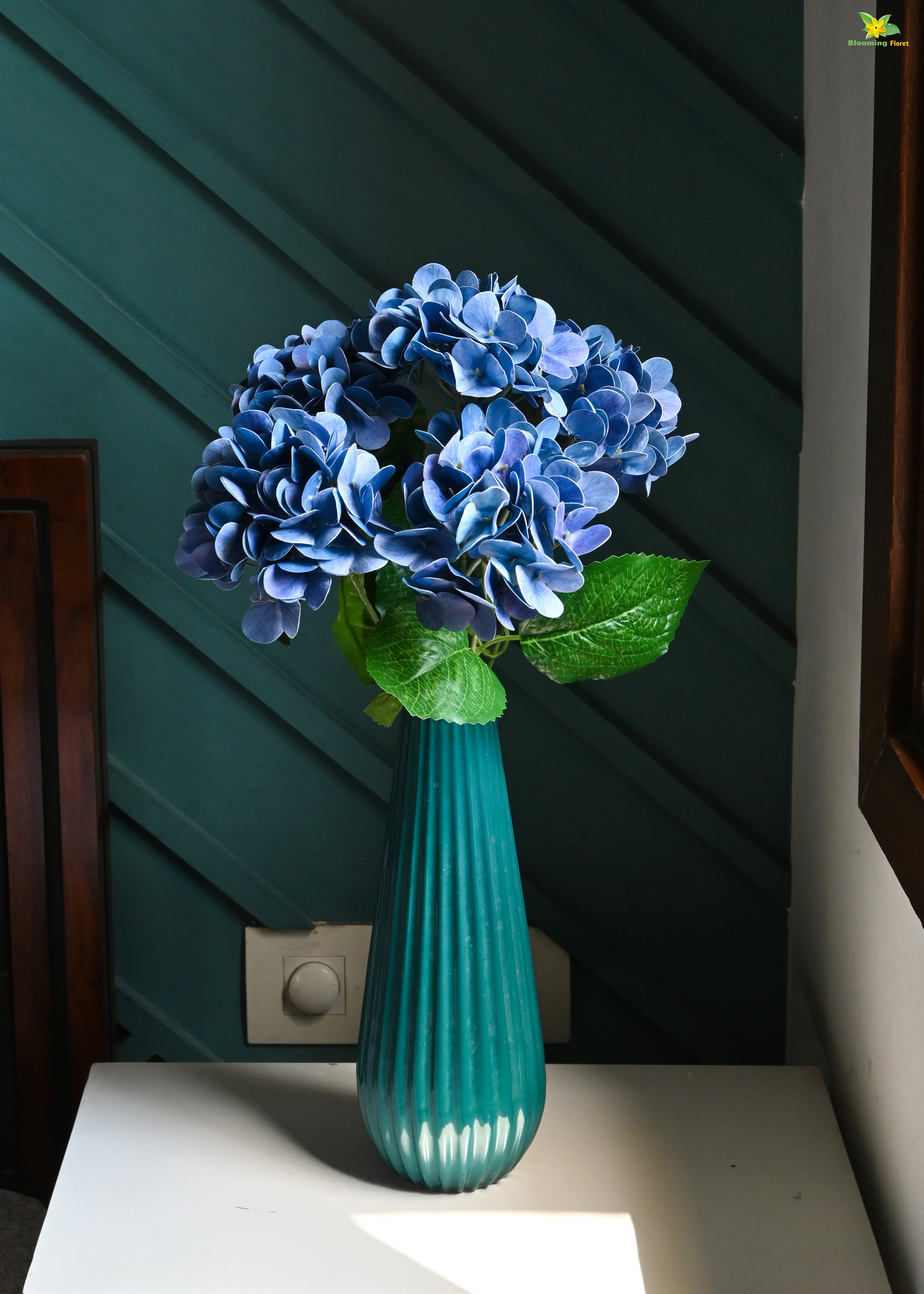 Artificial Hydrangea Flower Bunch for Decor