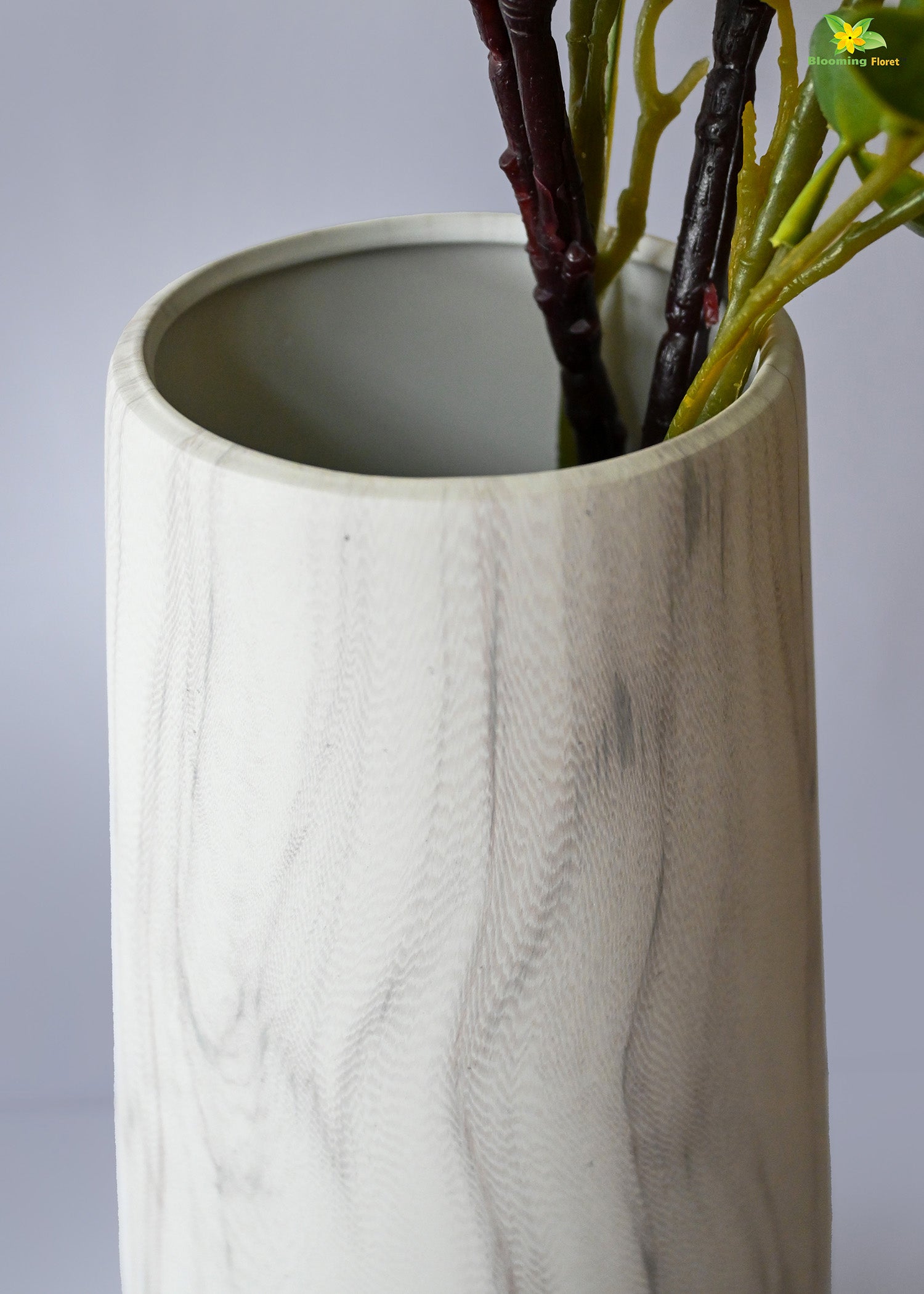 Marble Design Ceramic Vase - Large