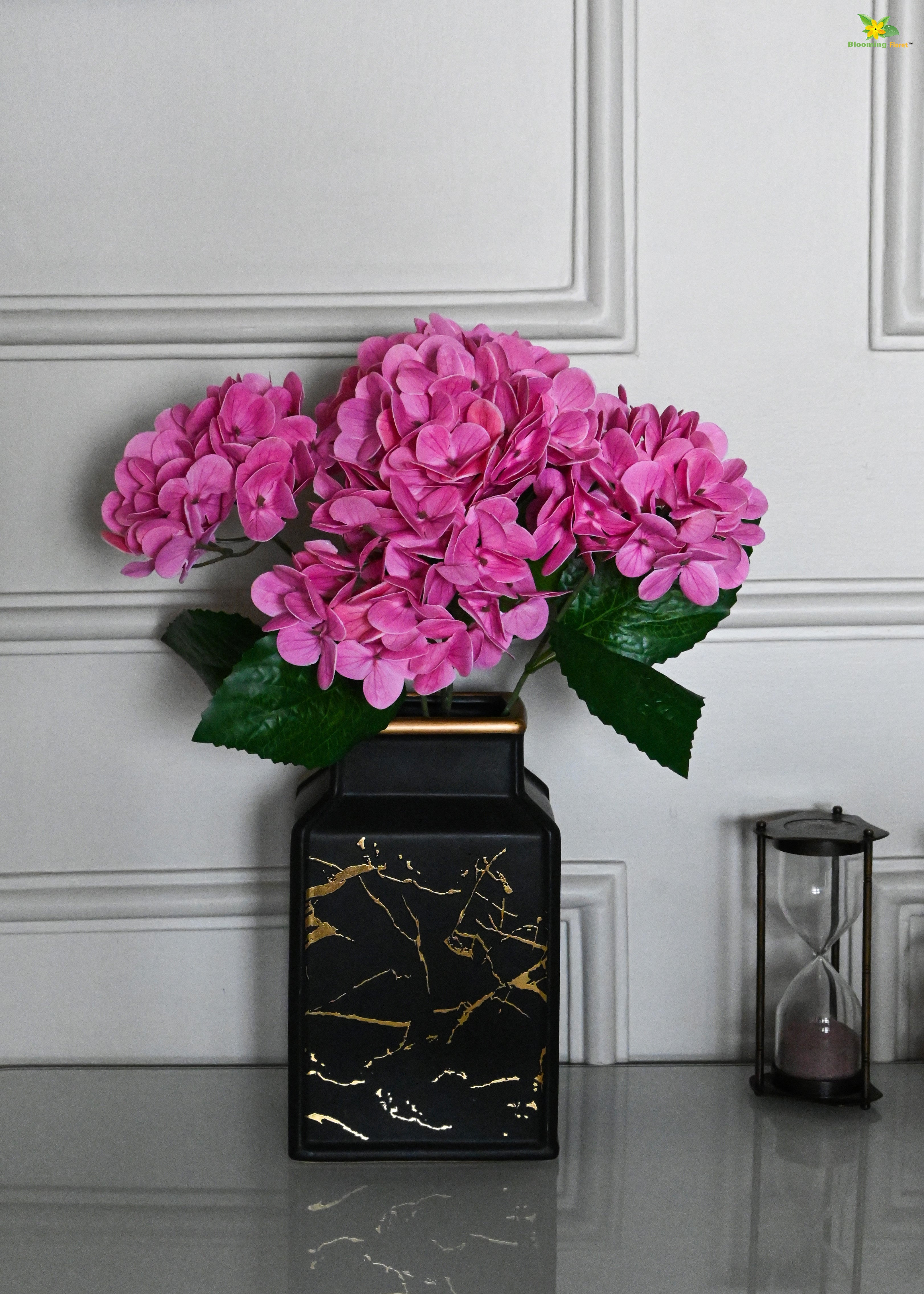 Artificial Hydrangea Flower Bunch for Decor