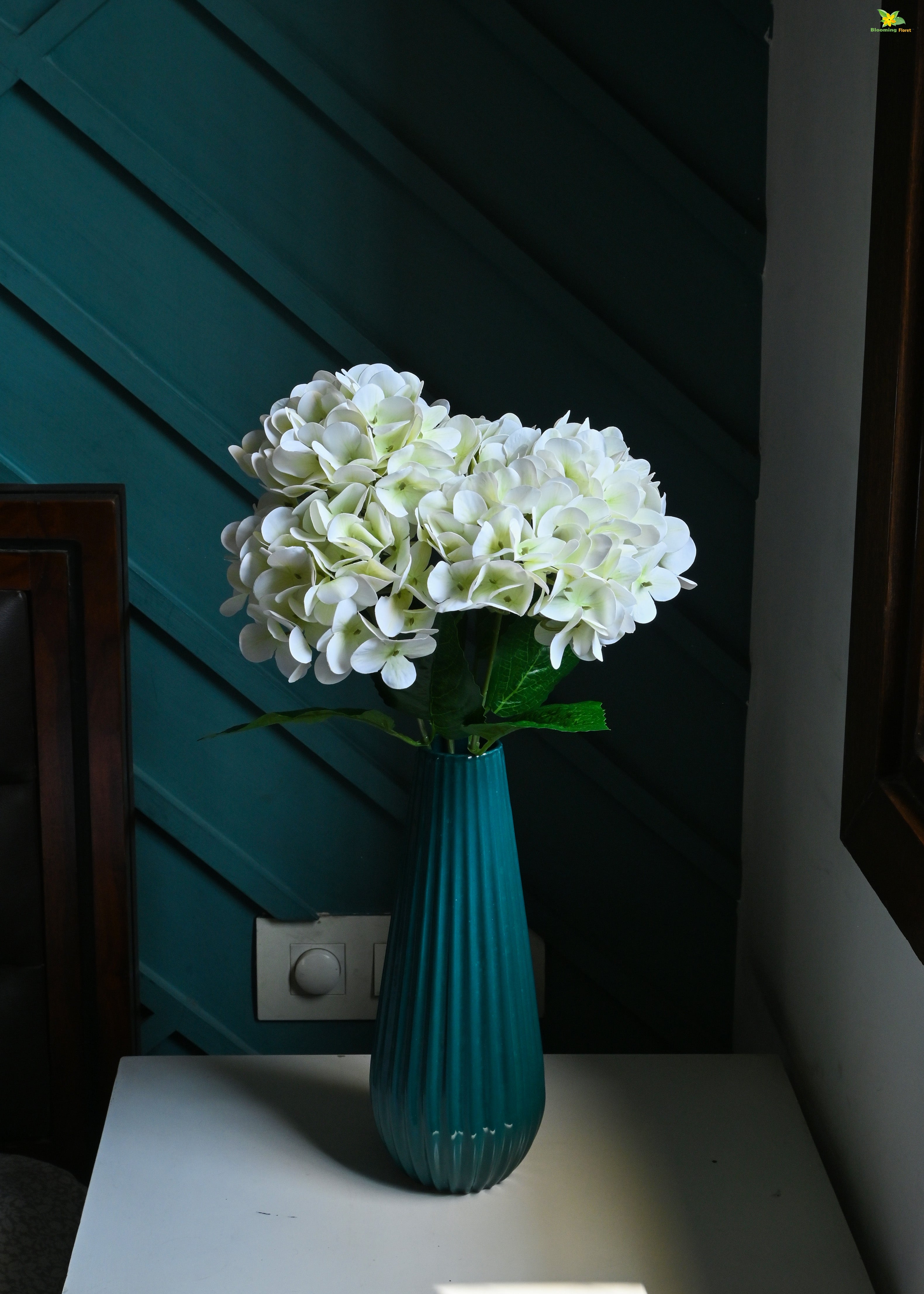 Artificial Hydrangea Flower Bunch for Decor