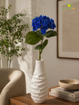 Hydrangea Flower Stick | Dark Blue | 63 cm