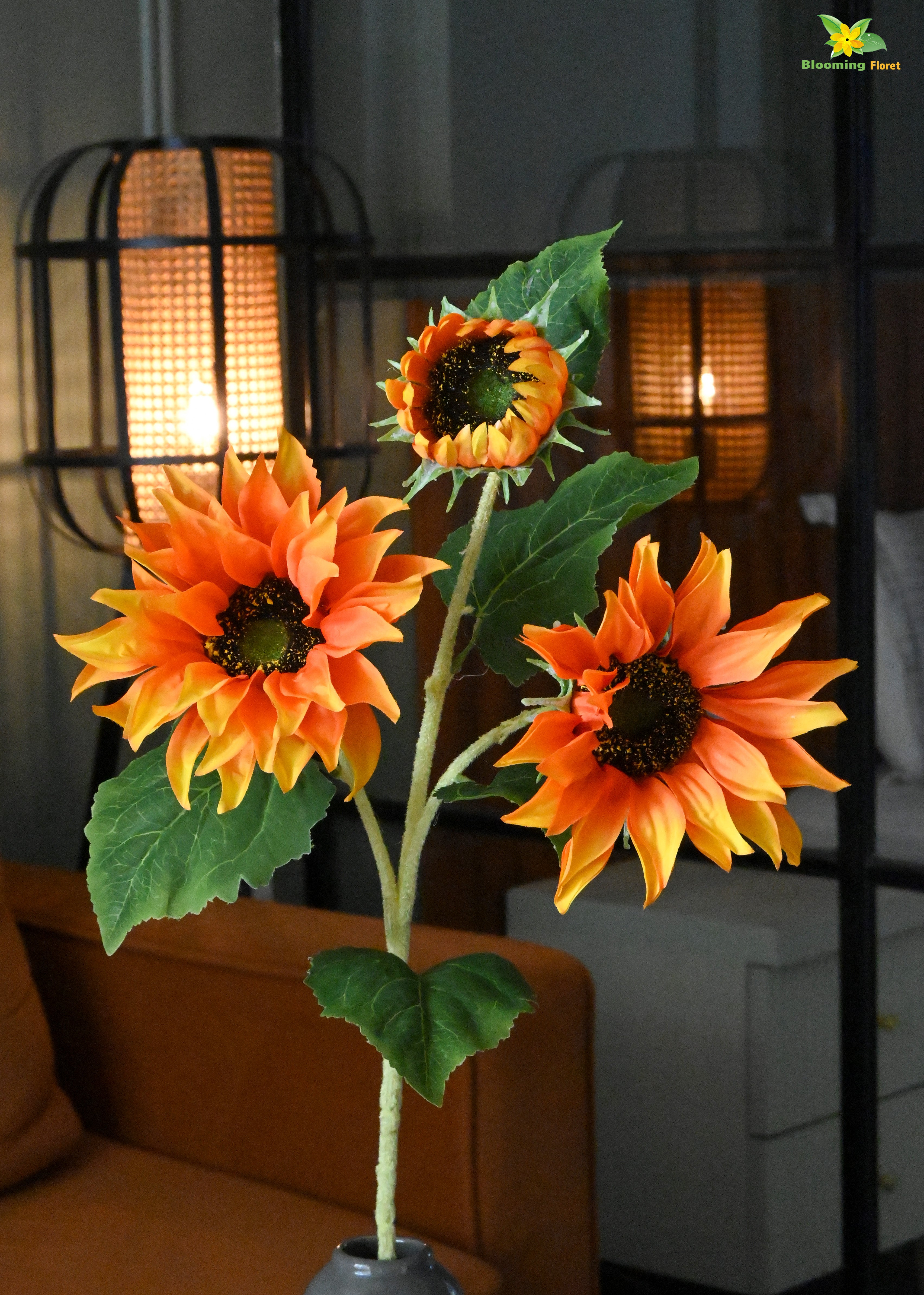 Artificial Sun Flower Stick for Decor