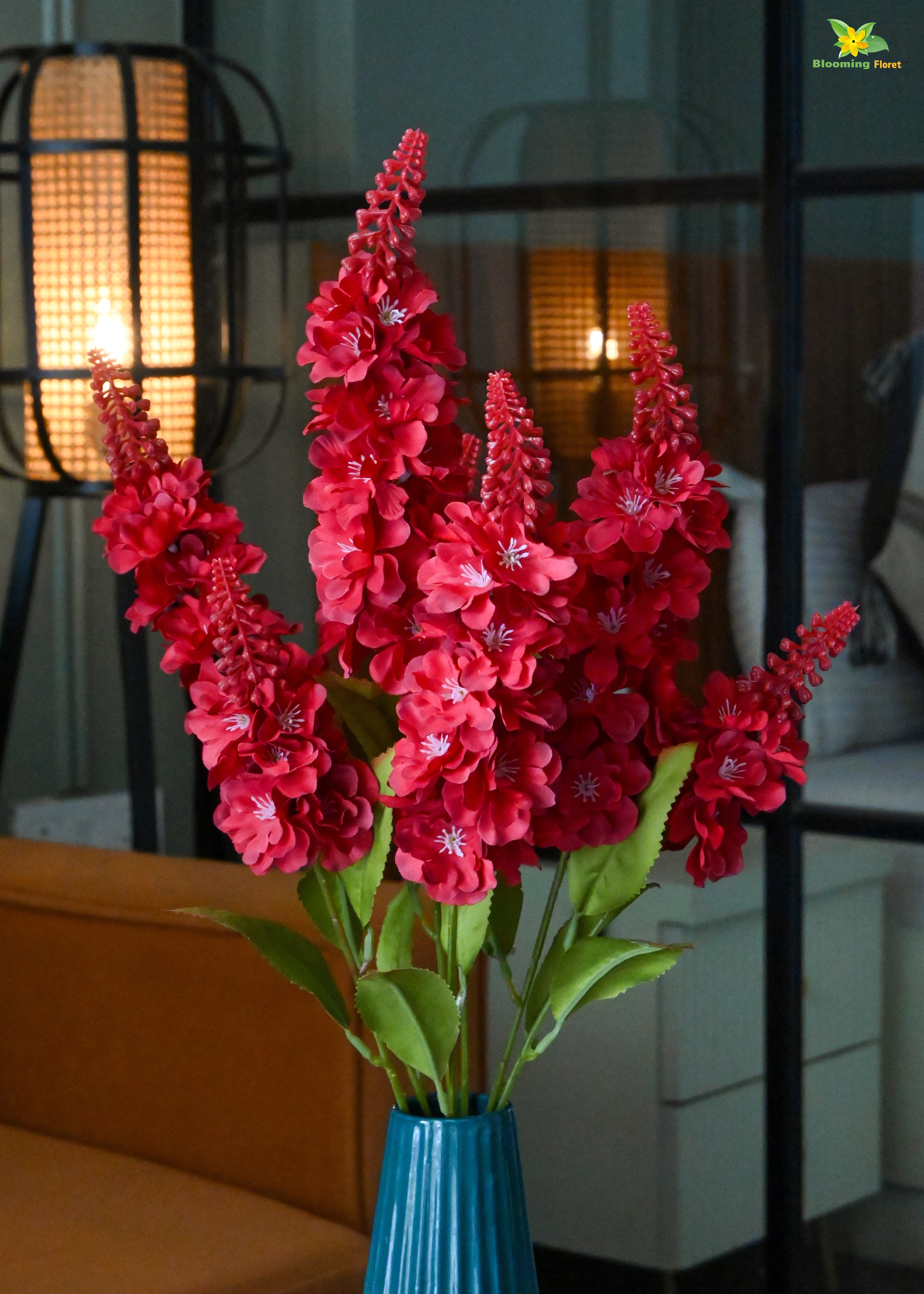 Artificial Snapdragon Flower Stick for Decor