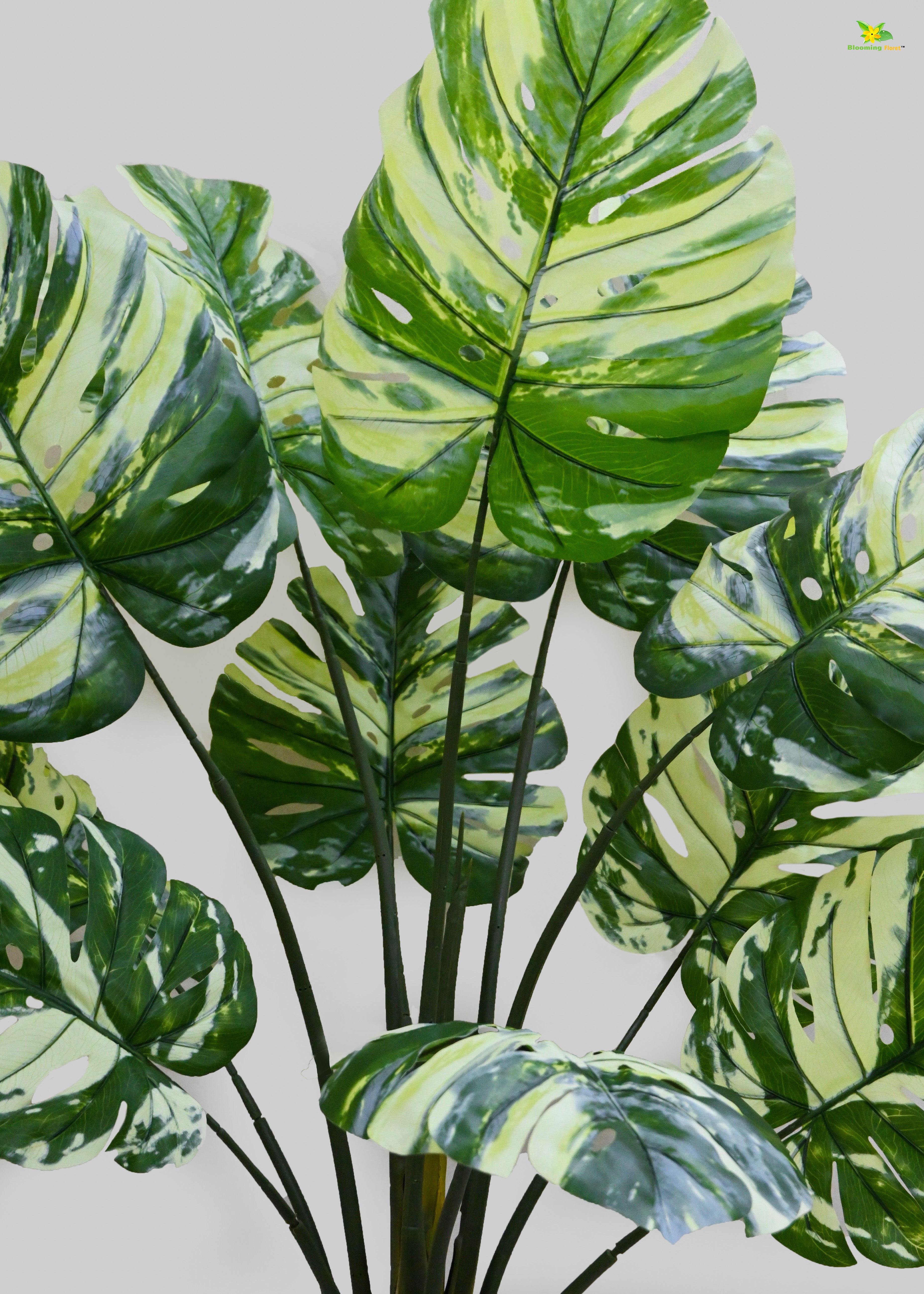 Artificial Monstera Tree Plant for Decor | 11 Leaves With Basic Pot  | 135cm