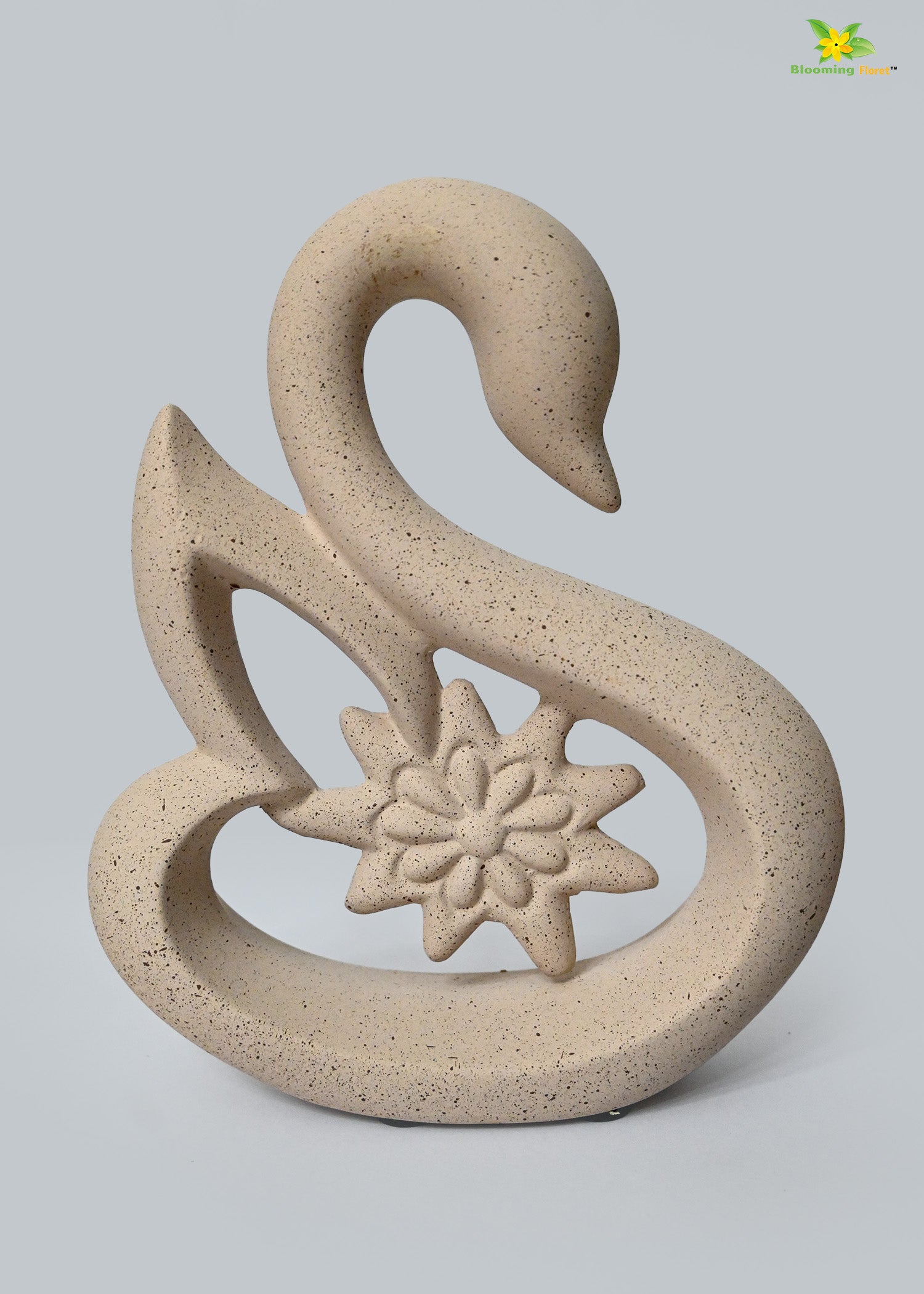 Premium Ceramic Swan Duo