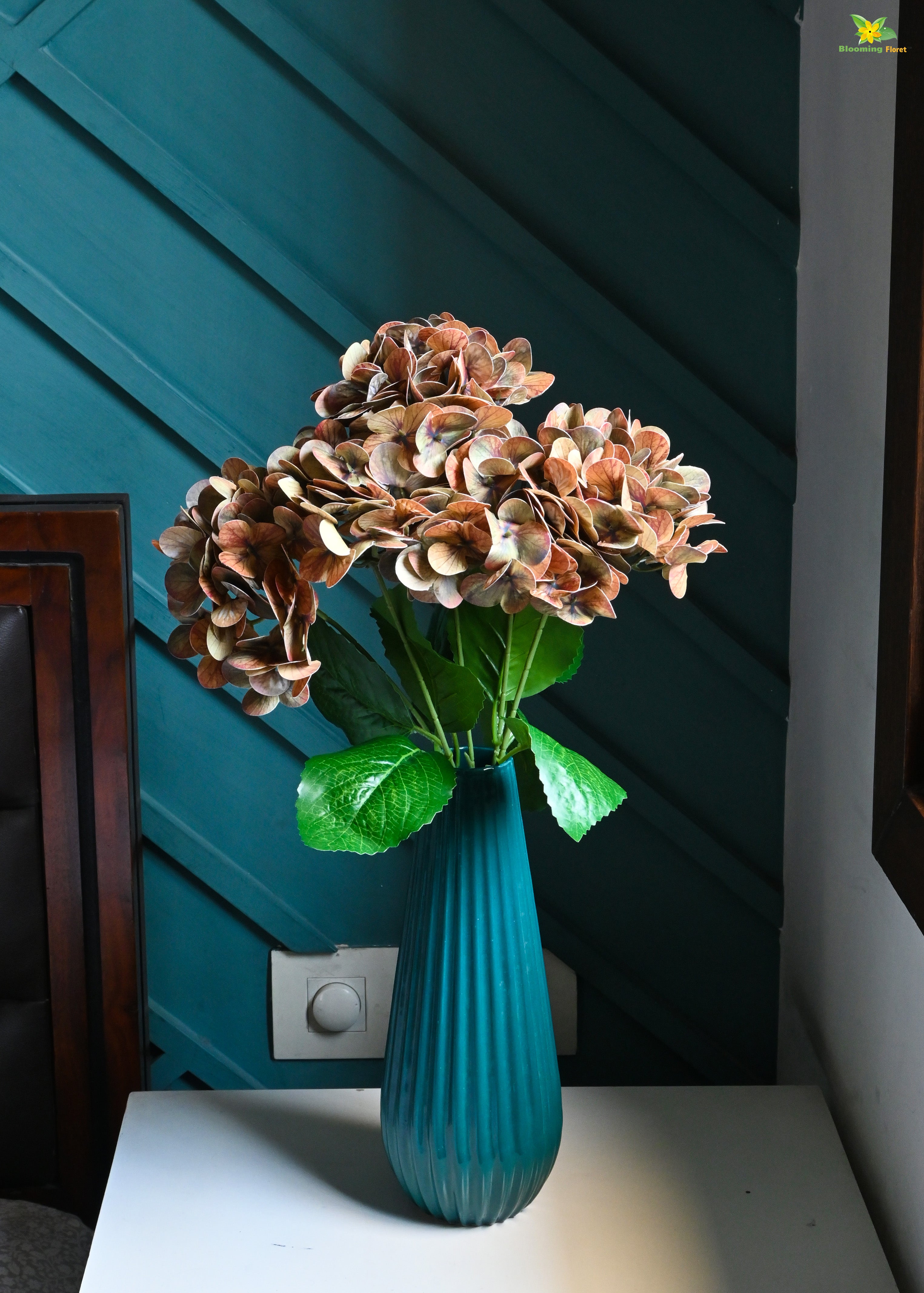 Artificial Hydrangea Flower Bunch for Decor