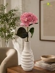 Hydrangea Flower Stick | Rose Red | 63 cm
