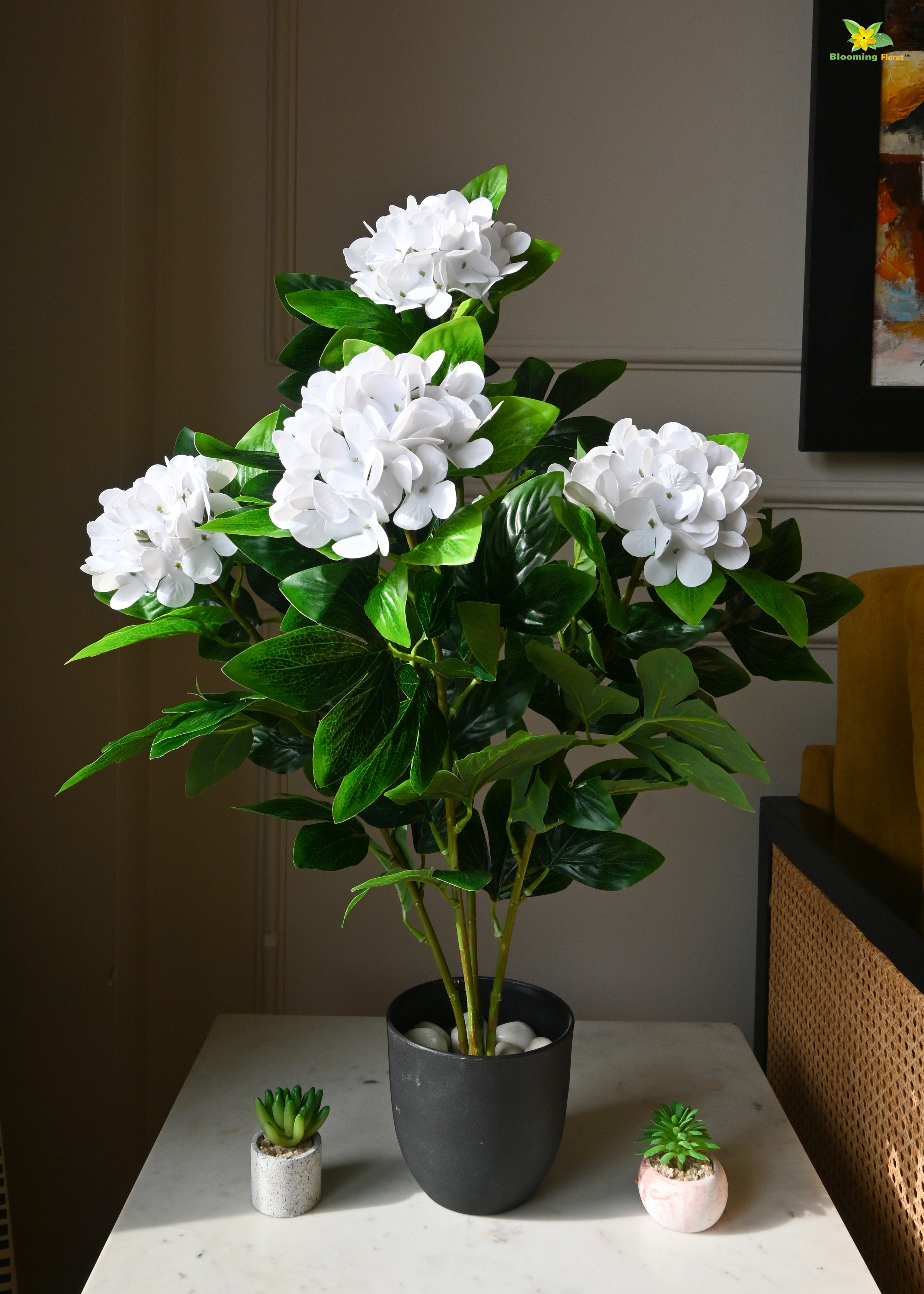 Artificial  Hydrangea Flower Bunch for Decor