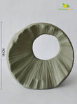 Round Hollow Ceramic Vase