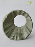 Round Hollow Ceramic Vase