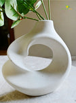 Twist Craft Ceramic Vase | 15 cm