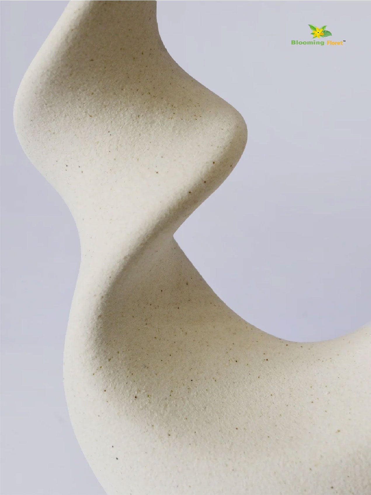 Twist Craft Ceramic Vase | 20 cm